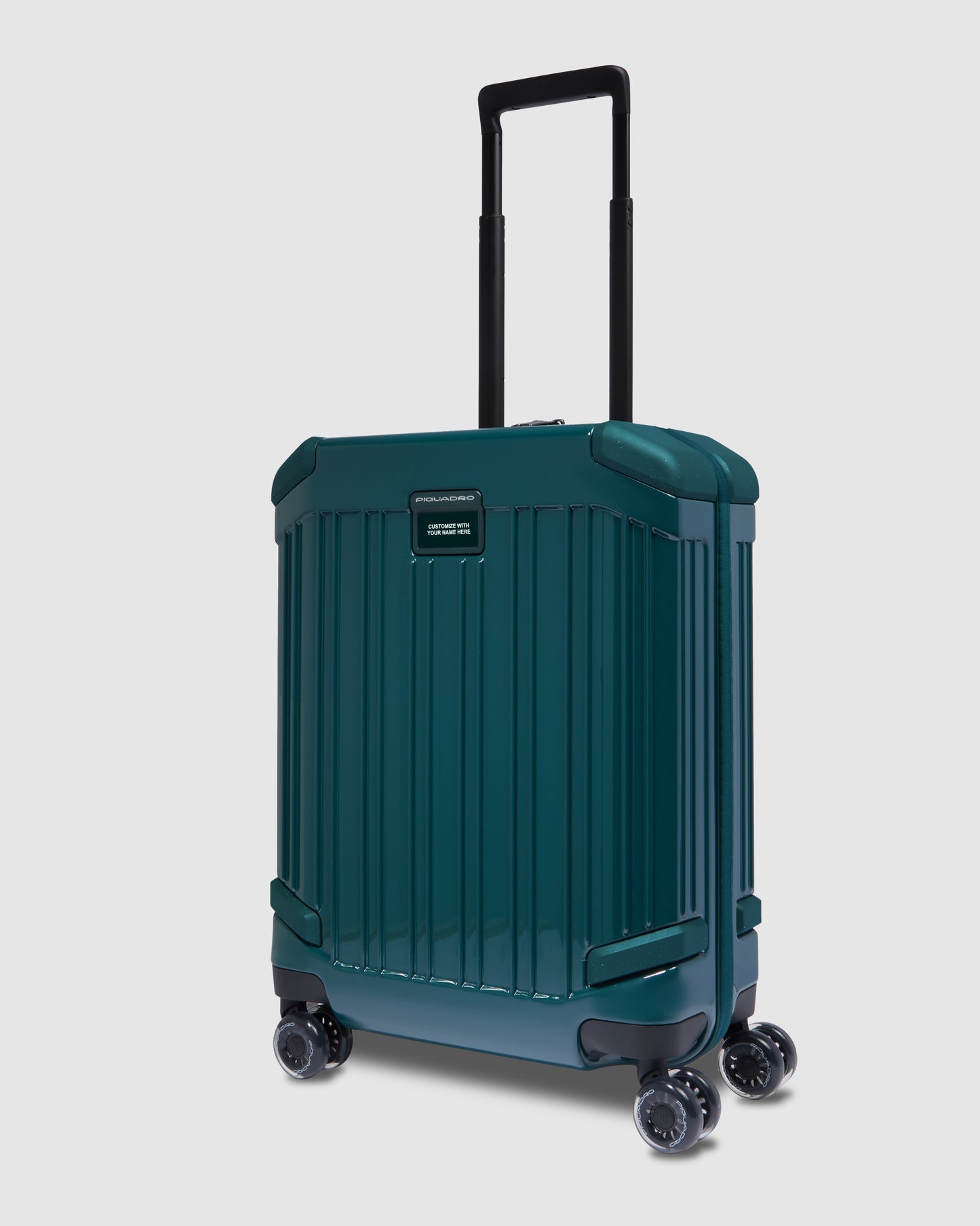 Piquadro Pop Polycarbonate Cabin Trolley with 4 Wheels