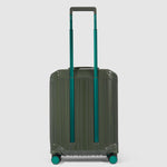 Piquadro Pq-Light Ultra Slim Spinner In Polycarbonate Green