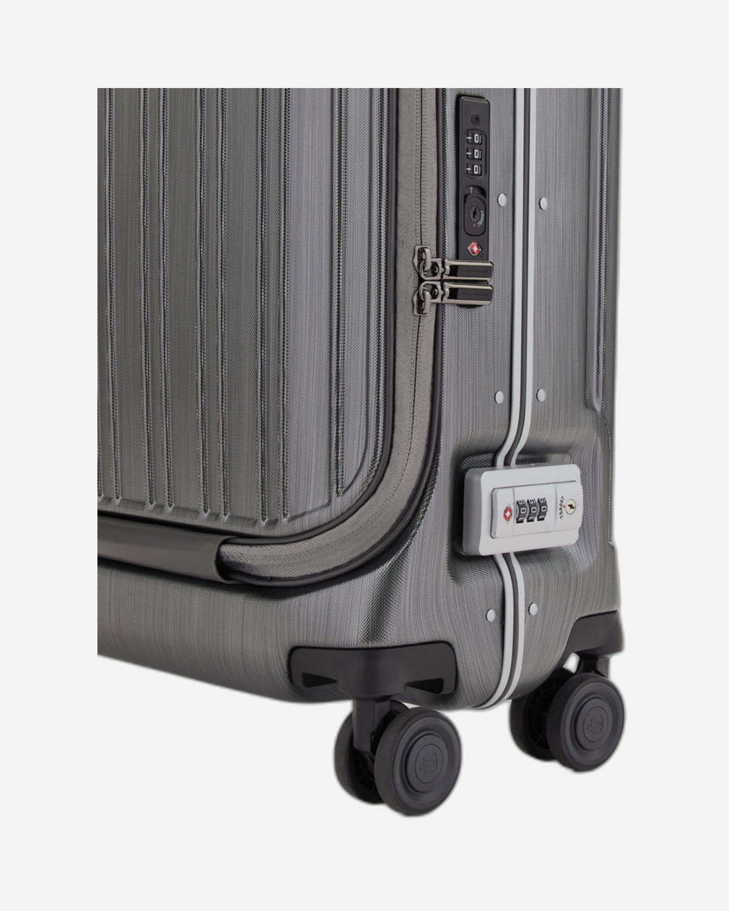 Piquadro Pqlm-Frame 55cm Fast-Check Cabin Luggage Black/Light Brown
