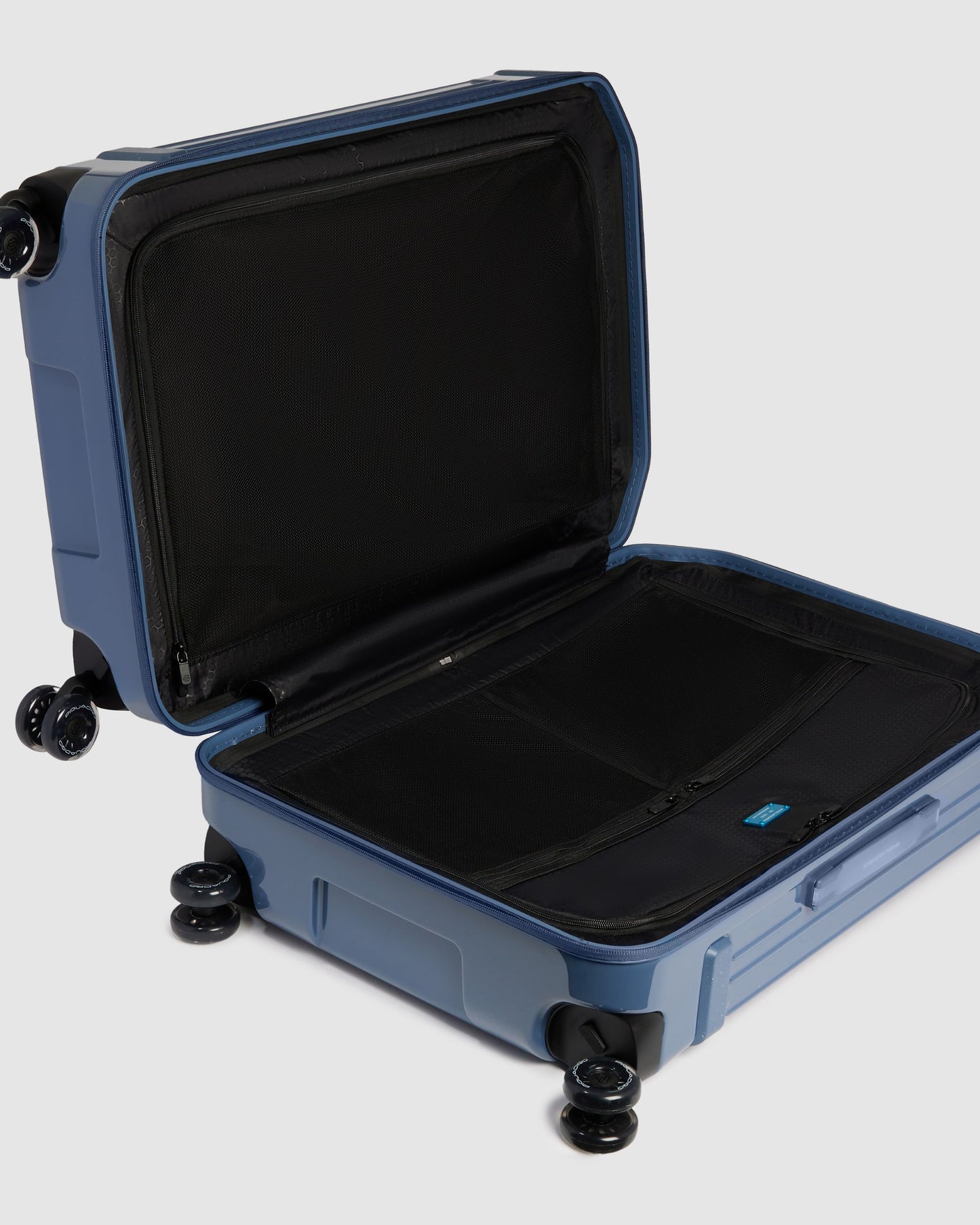 Piquadro Pop Hardside 4 Wheel Medium Suitcase Blue