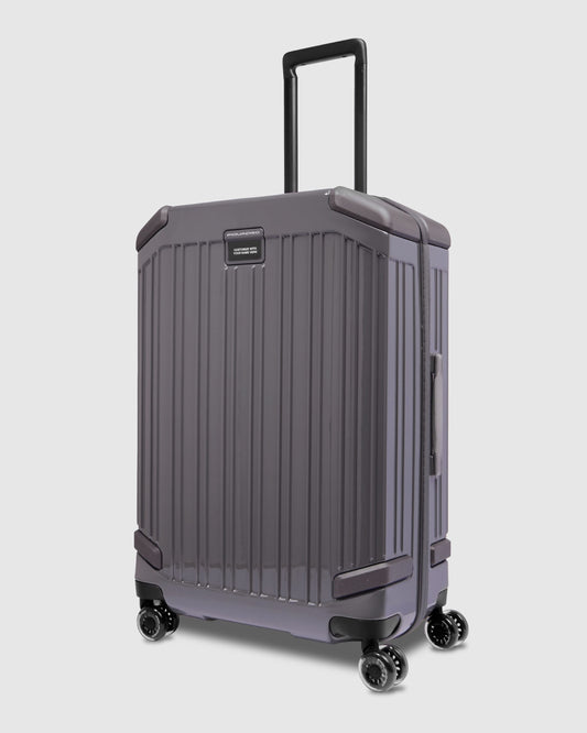 Piquadro Polycarbonate Medium Trolley Grey