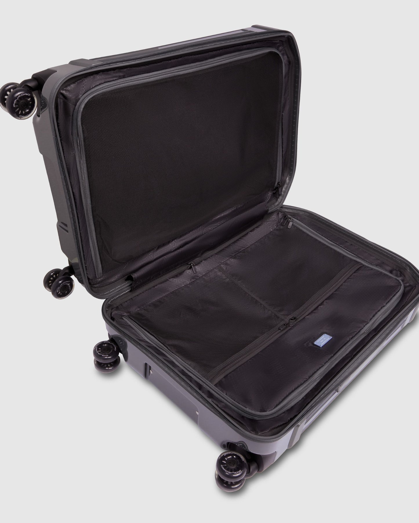 Piquadro Polycarbonate Medium Trolley Grey