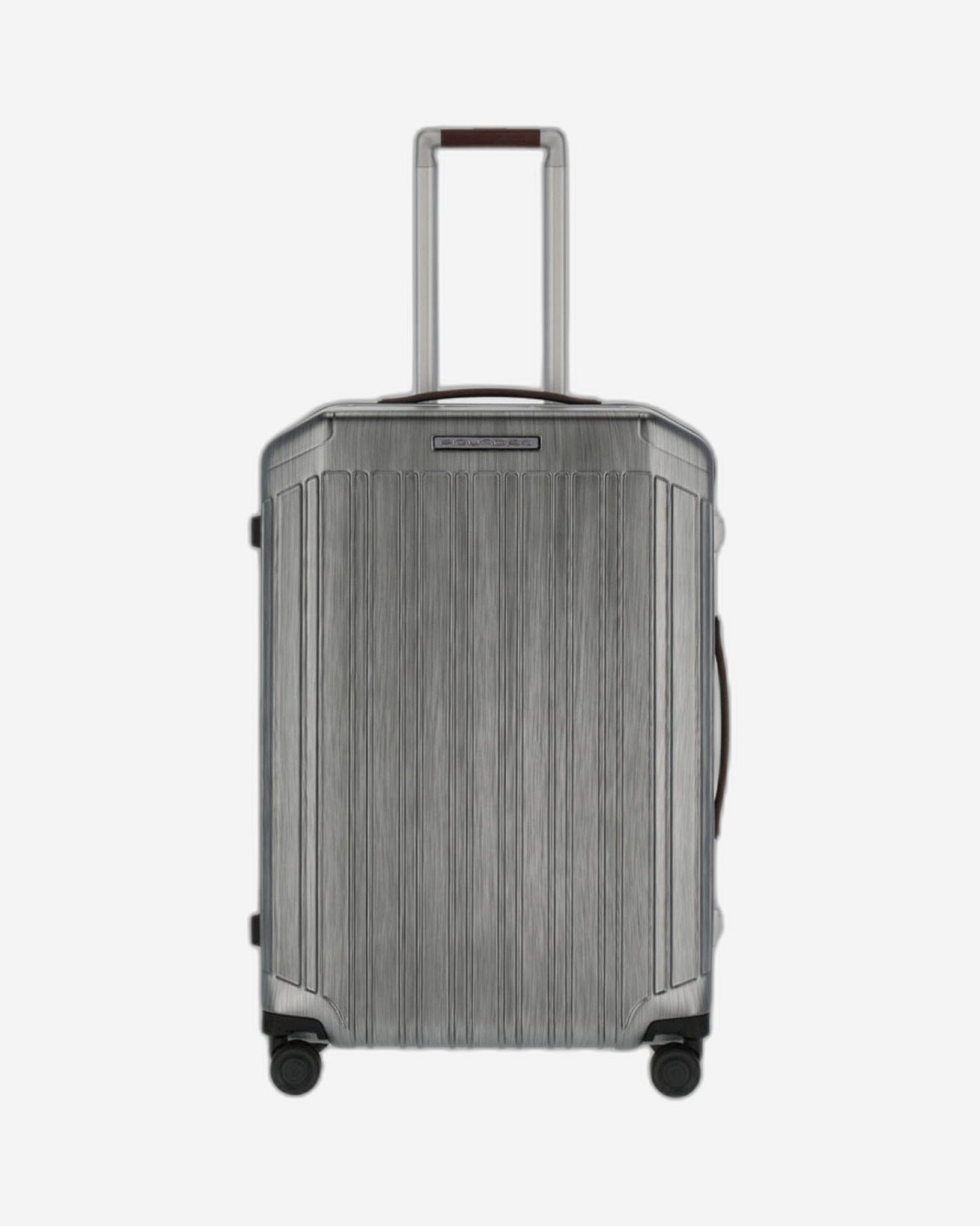 Piquadro Pqlm-Frame 68Cm Hardcase Medium Check-In Luggage Trolley Black / Light Brown - Bv4427Pqlm/Ncu