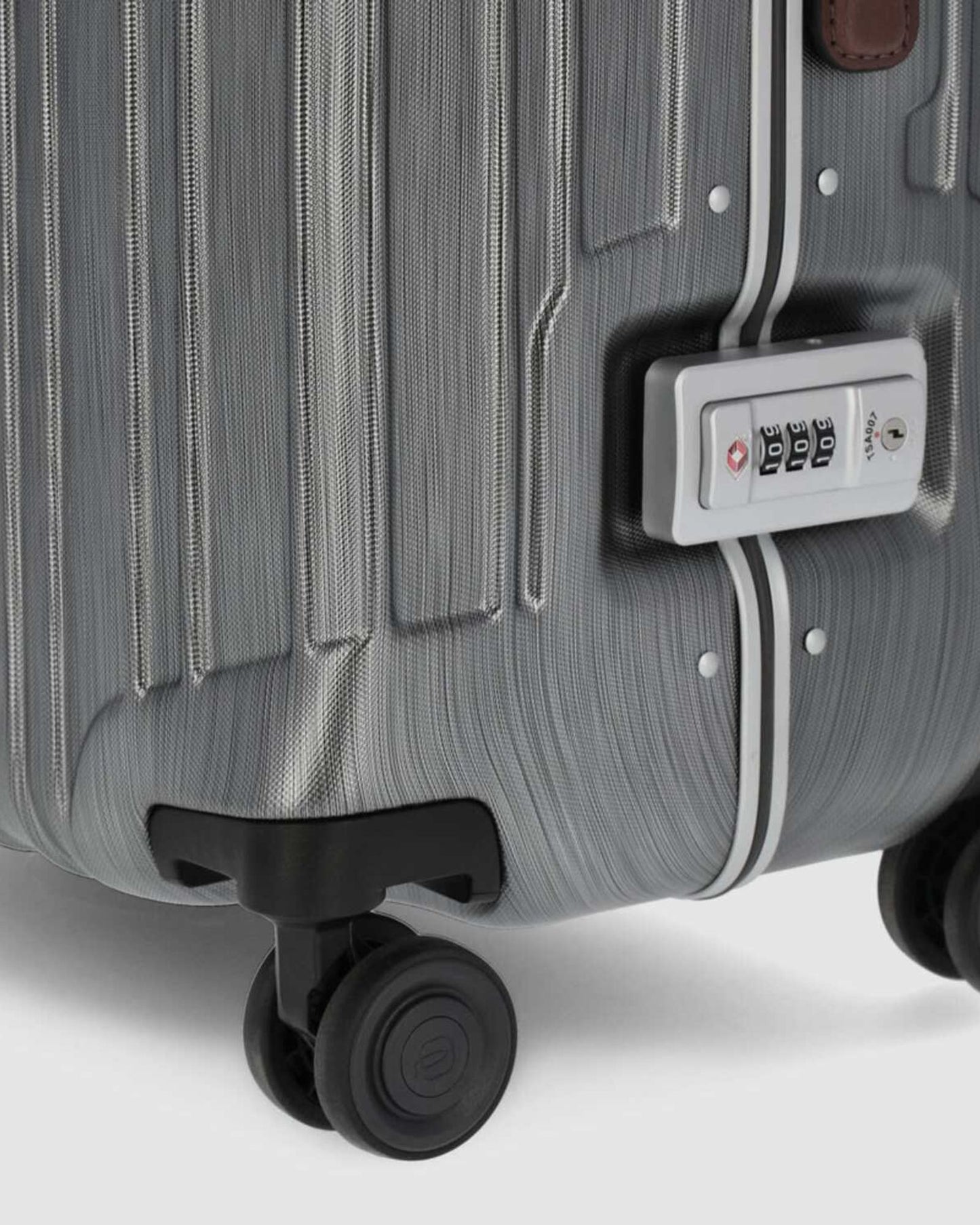 Piquadro Pqlm-Frame 68Cm Hardcase Medium Check-In Luggage Trolley Black / Light Brown - Bv4427Pqlm/Ncu