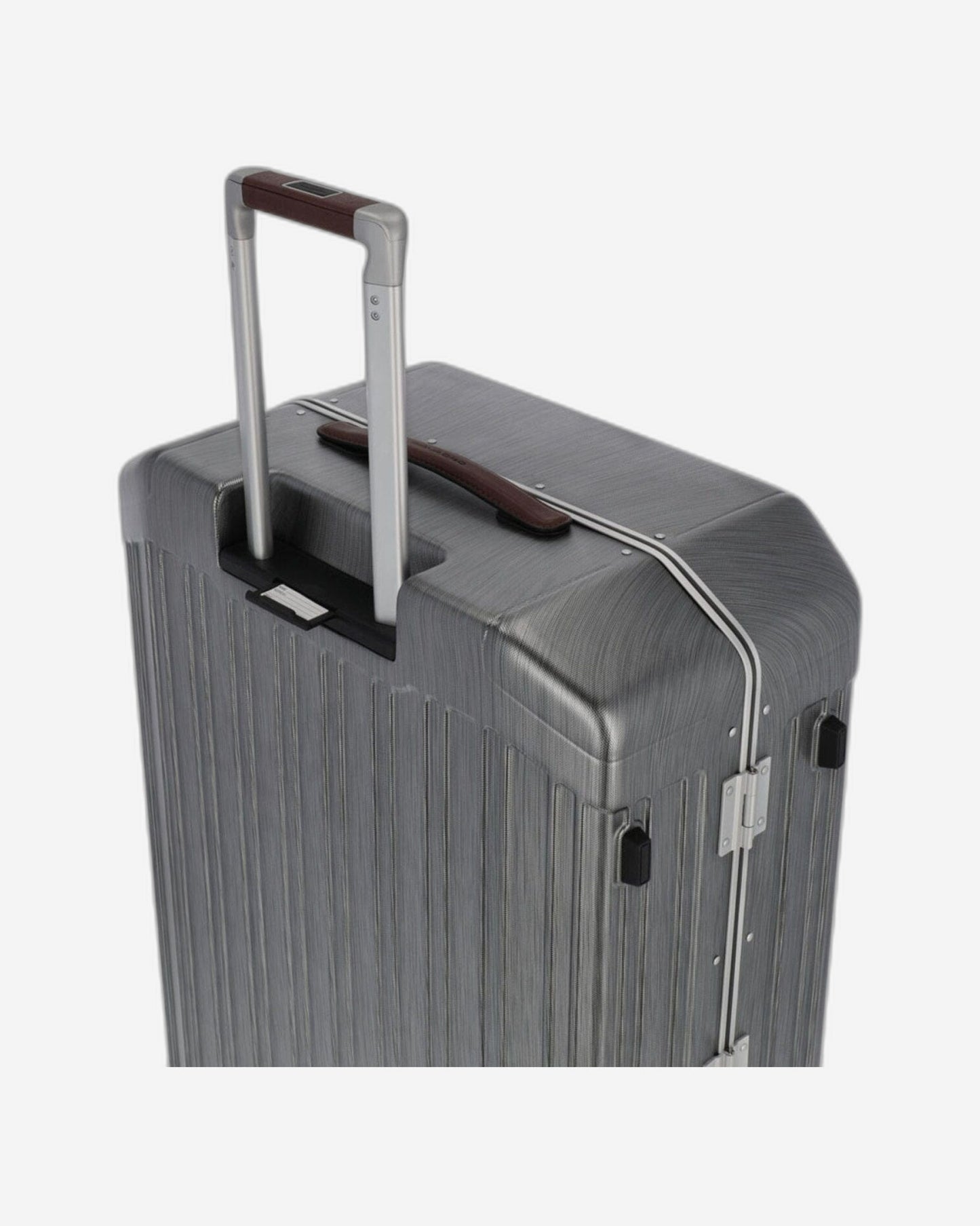 Piquadro Pqlm-Frame 68Cm Hardcase Medium Check-In Luggage Trolley Black / Light Brown - Bv4427Pqlm/Ncu