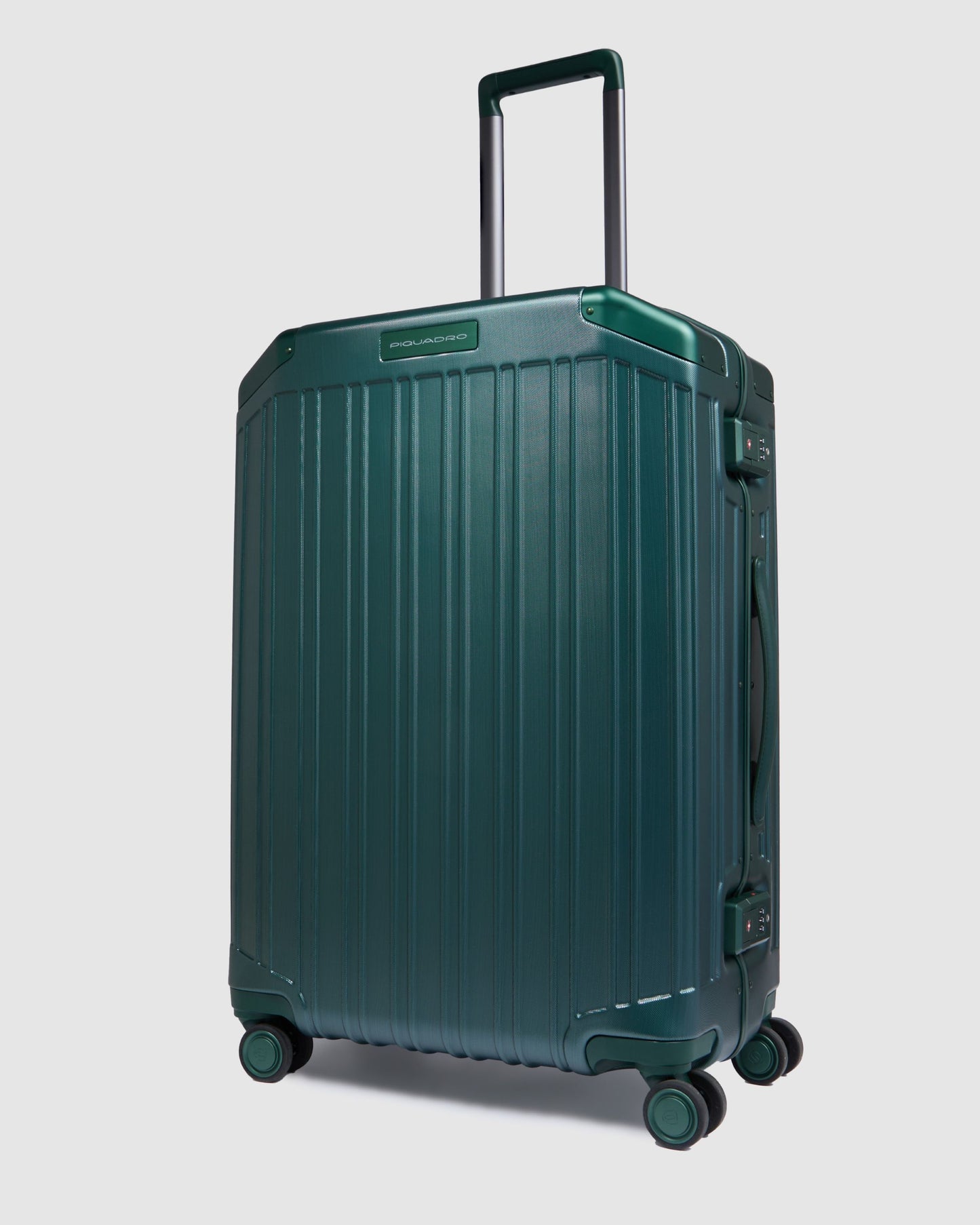 Piquadro Hardside 4 Wheel Suitcase Green