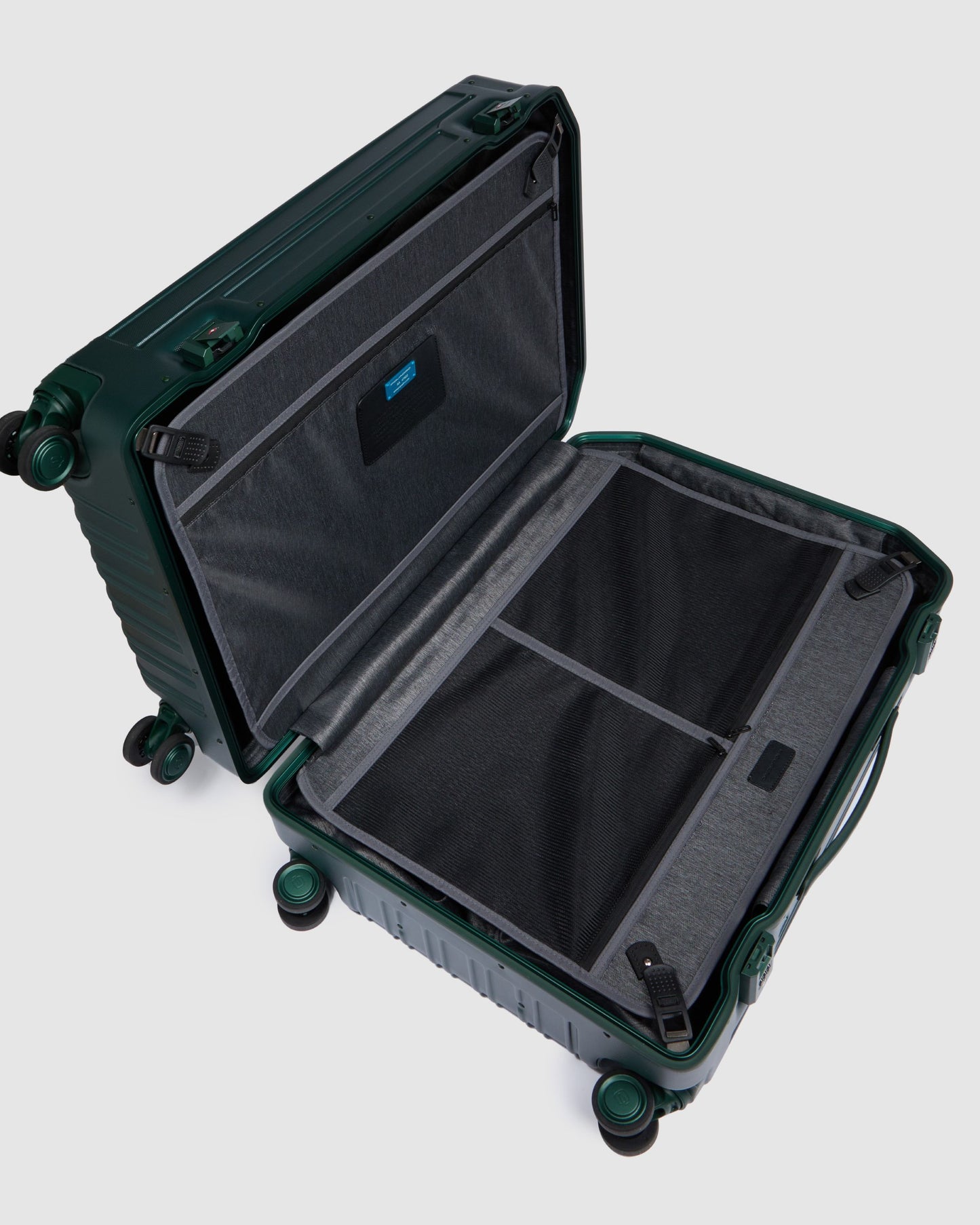 Piquadro Hardside 4 Wheel Suitcase Green