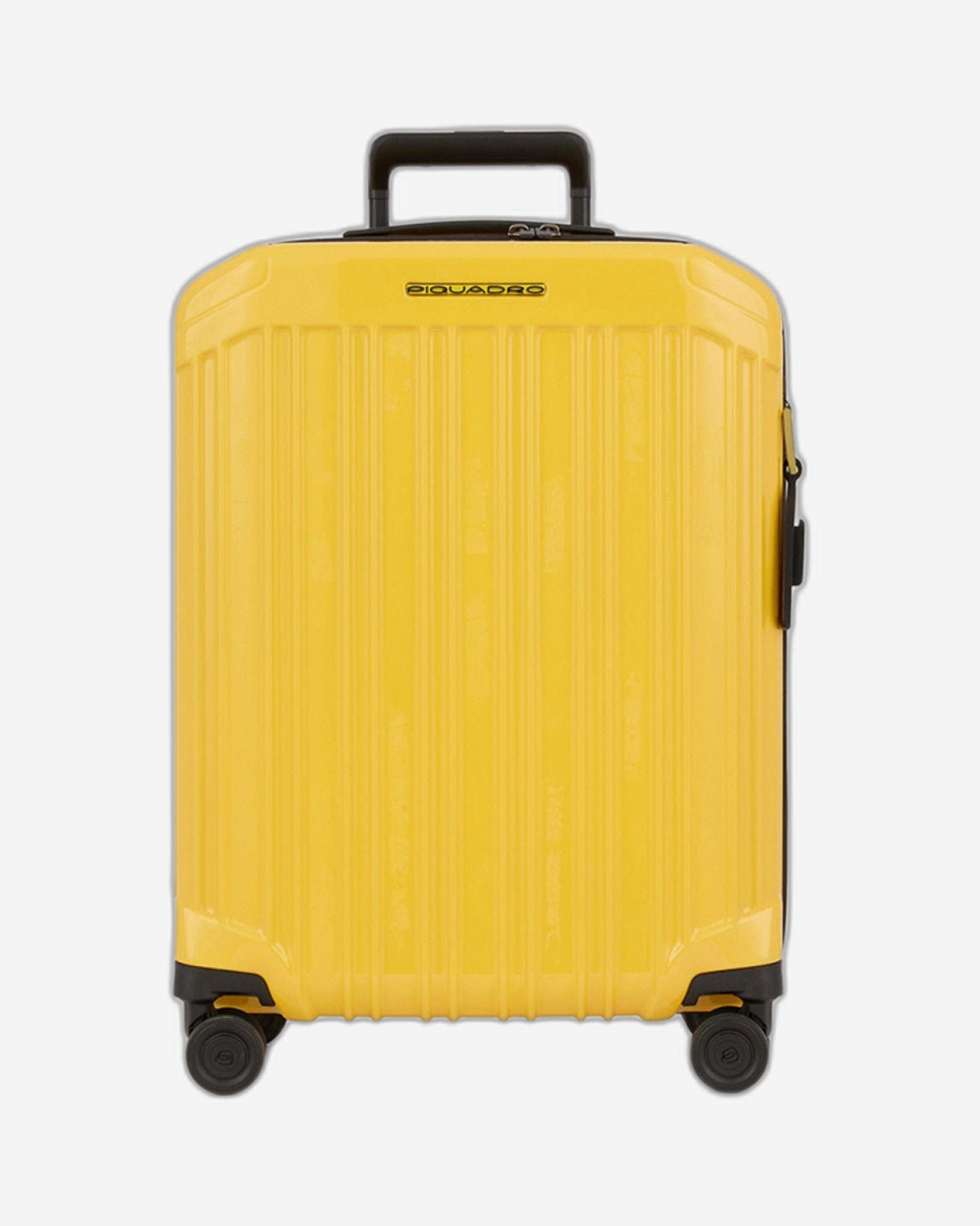 Piquadro Pq-Light 69Cm Hardcase 4 Double Wheel Medium Check-In Trolley Yellow - Bv4427Pql/R