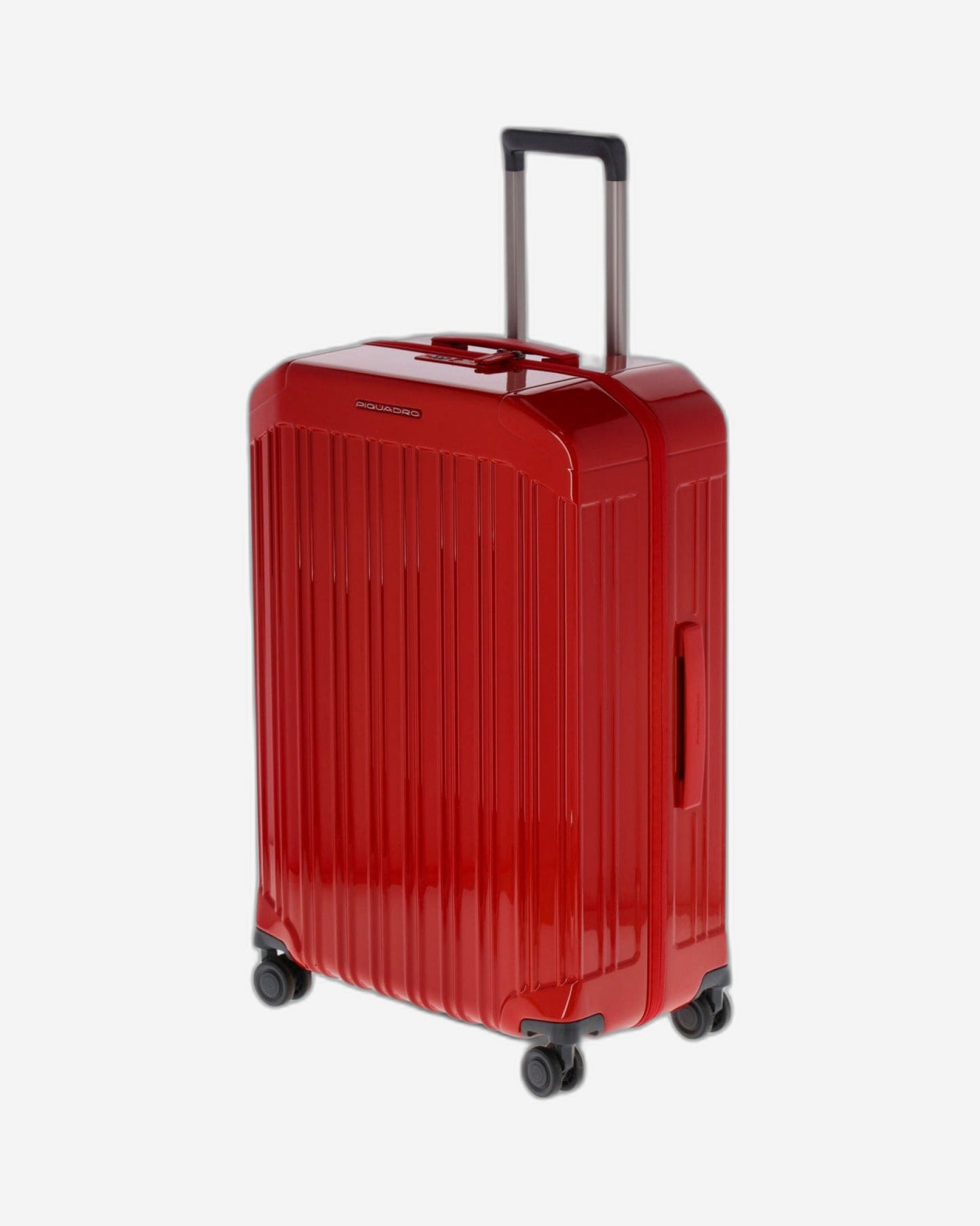 Piquadro Pq-Light 69Cm Hardcase 4 Double Wheel Medium Check-In Trolley Red - Bv4427Pql/R