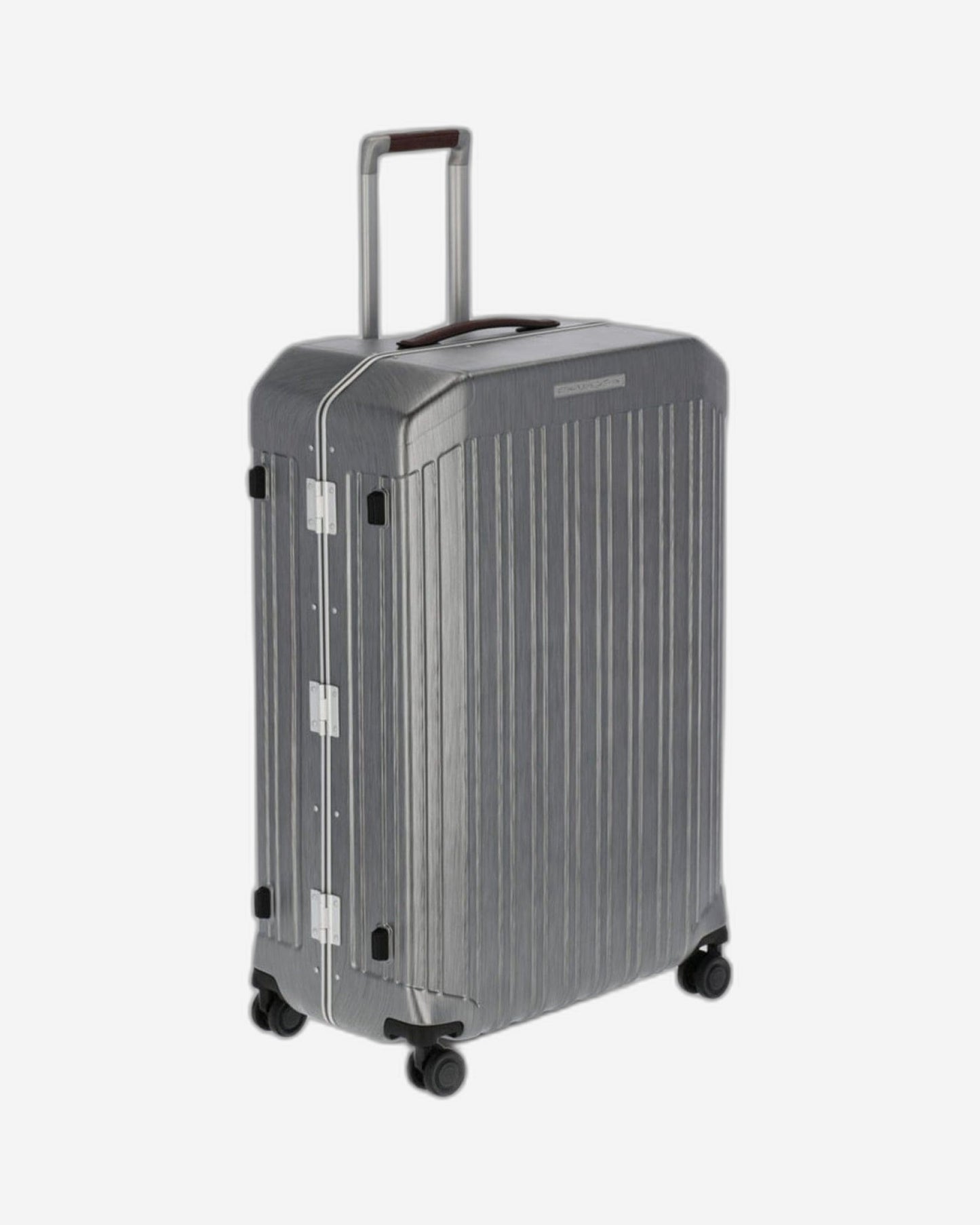 Piquadro Pqlm-Frame 75cm Large Check-In Luggage Black/Light Brown