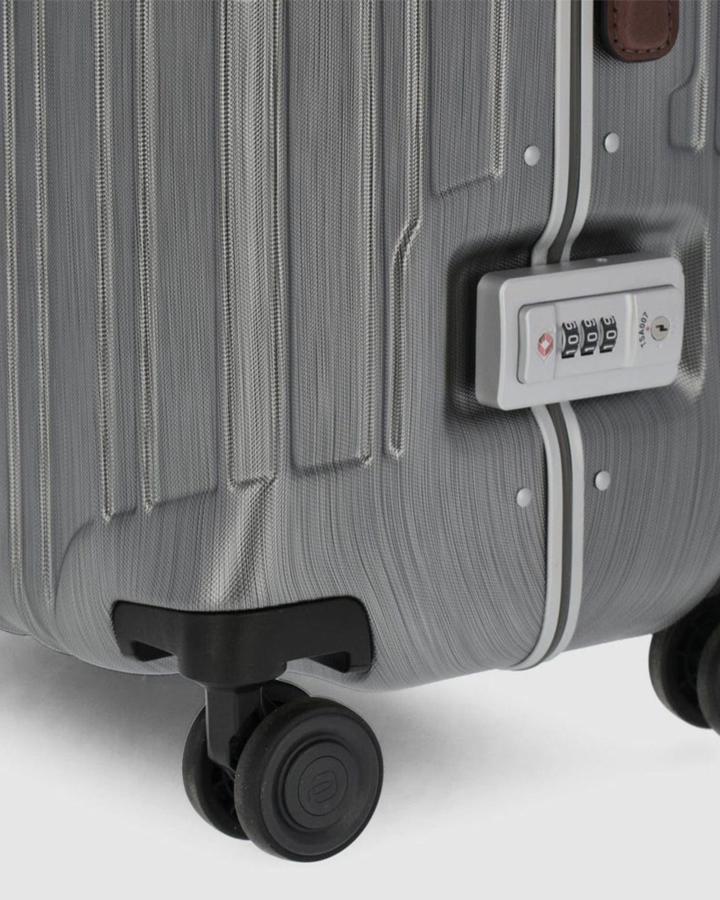 Piquadro Pqlm-Frame 75cm Large Check-In Luggage Black/Light Brown