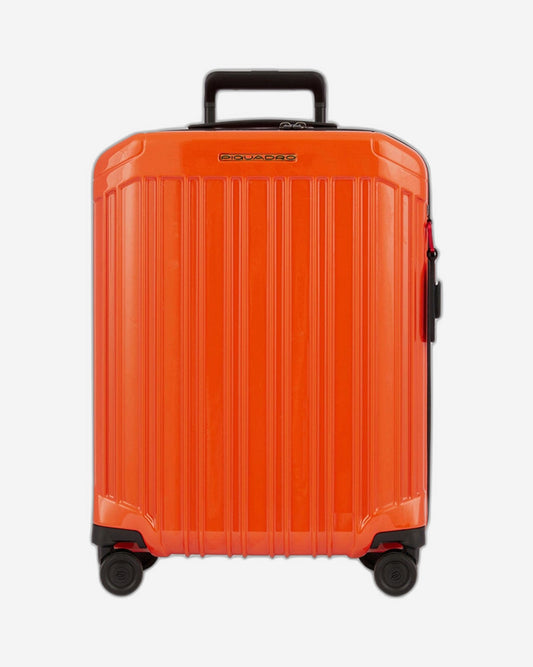 Piquadro Pq-Light 75Cm Hardcase 4 Double Wheel Large Check-In Trolley Orange - Bv4428Pqls2/Ar