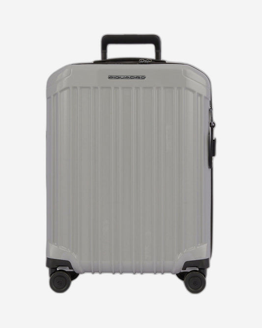 Piquadro Pq-Light 75Cm Hardcase 4 Double Wheel Large Check-In Trolley Grey - Bv4428Pqls2/Gr2