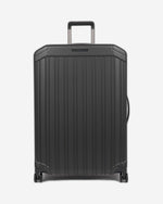 Piquadro Pq-Light 75Cm Hardcase 4 Double Wheel Large Check-In Trolley Matt Black - Bv4428Pql/No