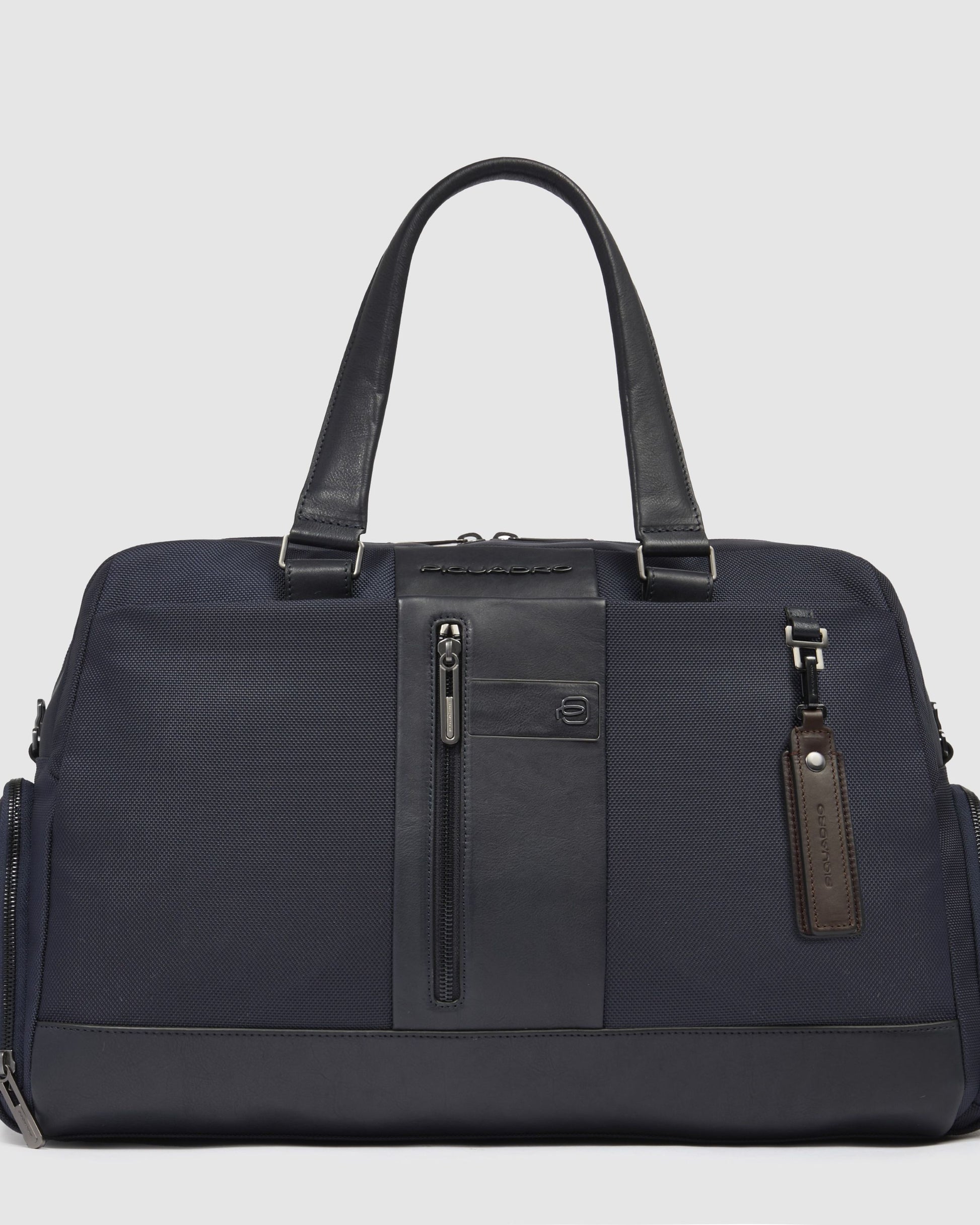 Piquadro Duffel Bag In Recycled Fabric With Shoe