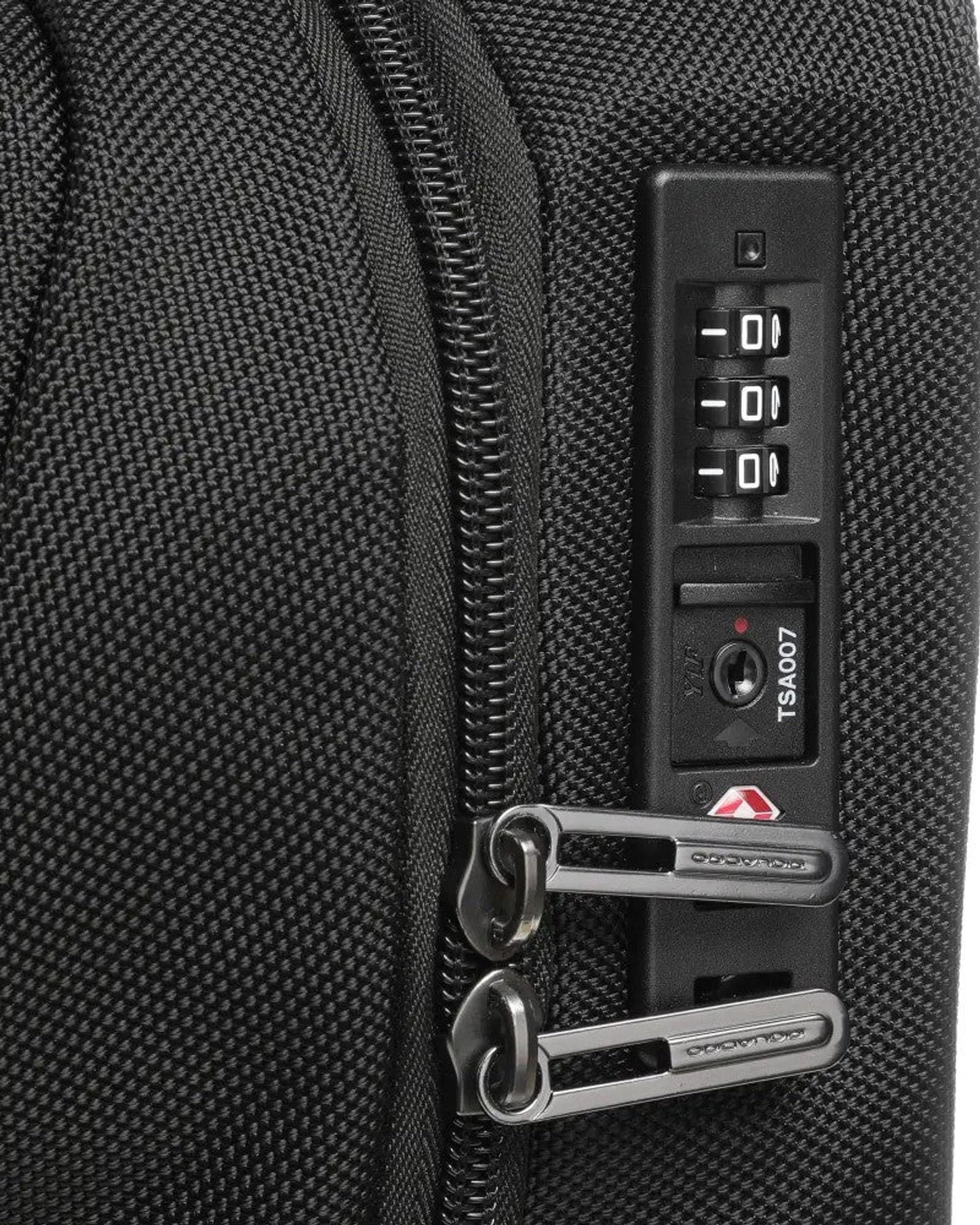 Piquadro Brief Slim Wheeled Computer In Recycled Fabric Wi Black BV4729BR2/N