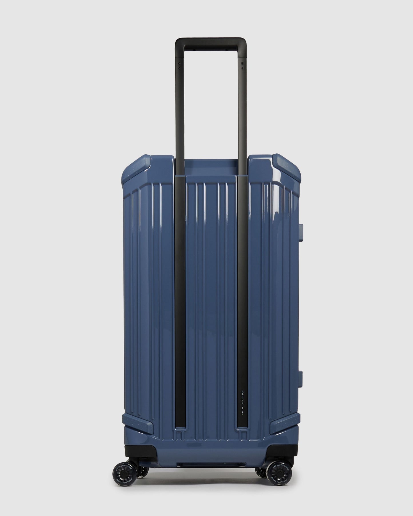 Piquadro Pop Hardside 4 Wheel Trunk Suitcase Blue