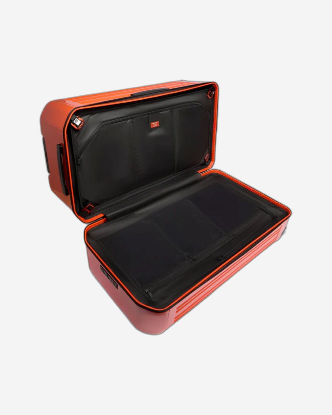 Piquadro Pq-Light Trunk 4 Wheels In Polycarbonate Orange BV5213PQLS2/AR