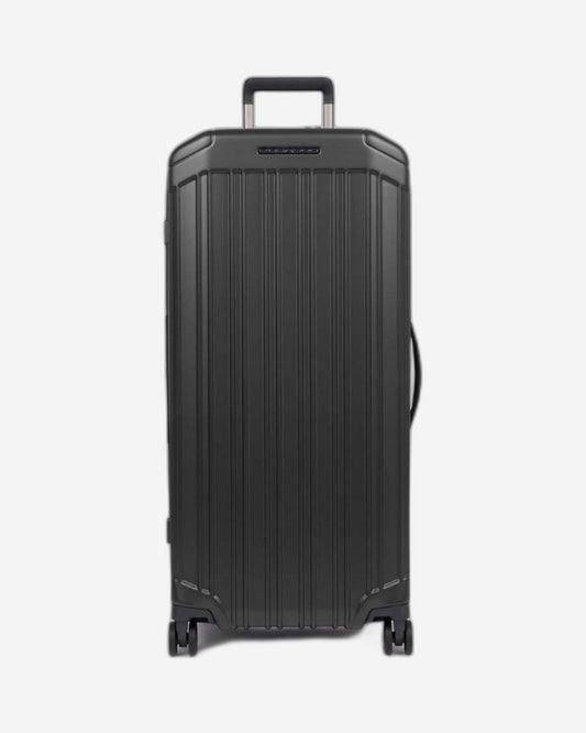 Piquadro Pq-Light 80Cm Hardcase 4 Double Wheel Trunk Check-In Trolley Matt Black - Bv5213Pql/No