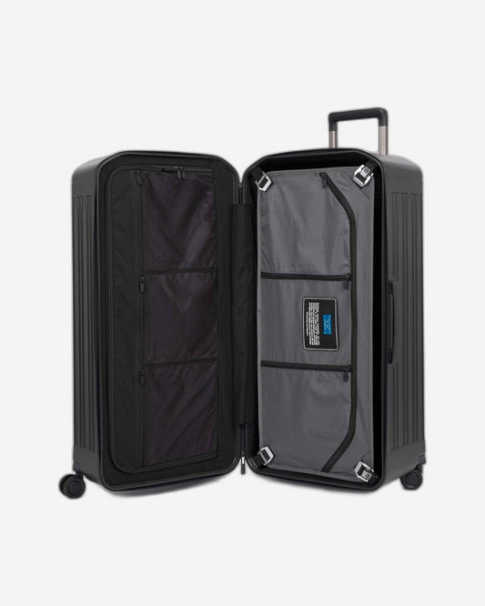 Piquadro Pq-Light 80Cm Hardcase 4 Double Wheel Trunk Check-In Trolley Matt Black - Bv5213Pql/No