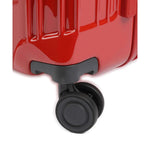 Piquadro Pq-Light Medium Size Expandable Trolley With 4 Wheels In Polycarbonate Red