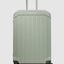 Piquadro Expandable Hardside 4 Wheel Medium Suitcase Green
