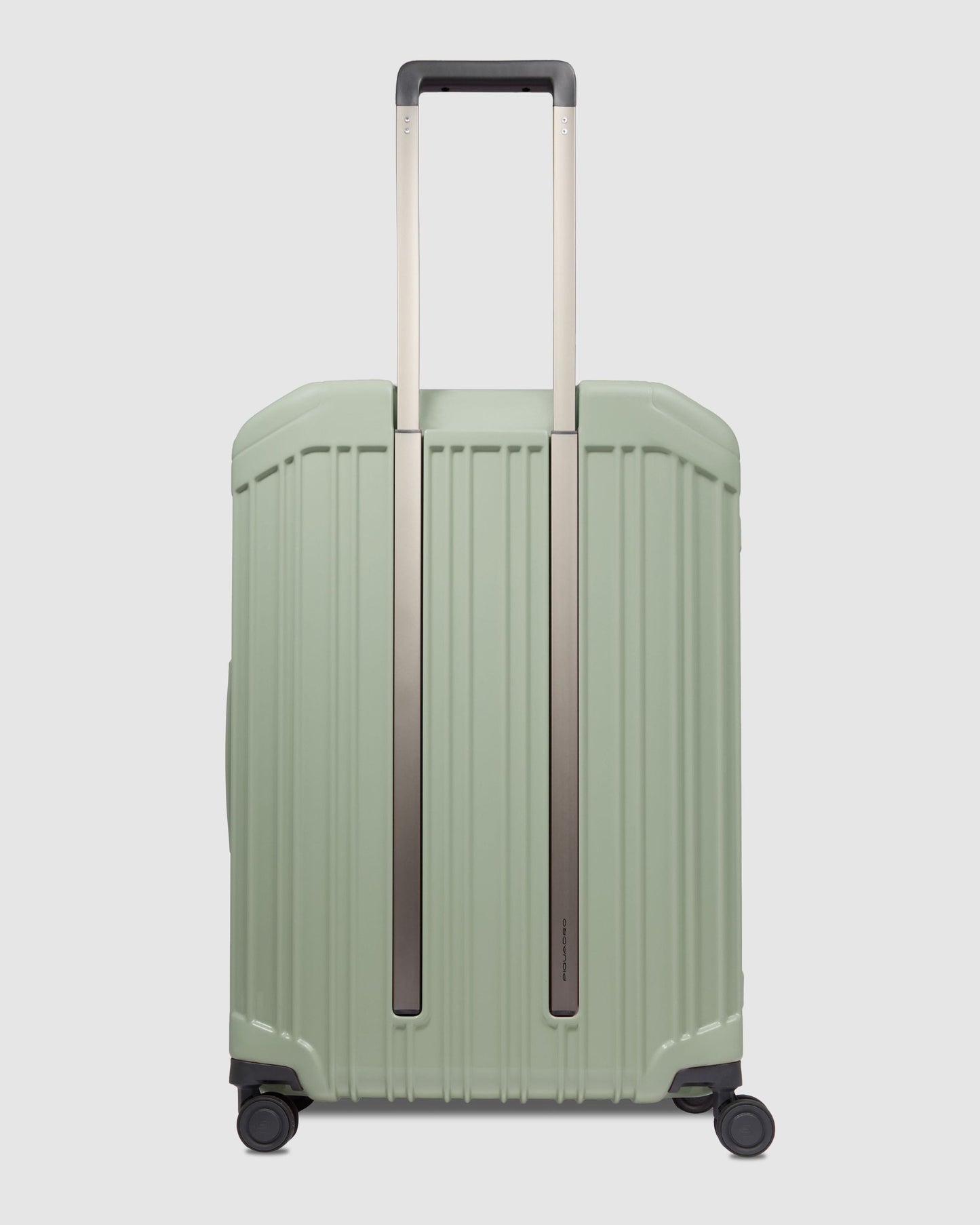 Piquadro Expandable Hardside 4 Wheel Medium Suitcase Green