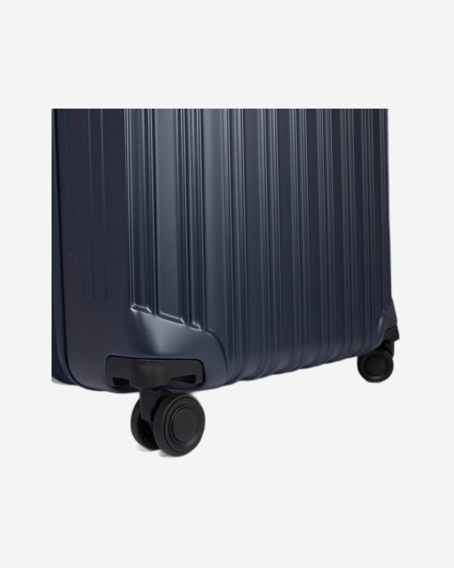 Piquadro Pq-Light Large Size Expandable Trolley With 4 Wheels In Polycarbonate Matt Blue