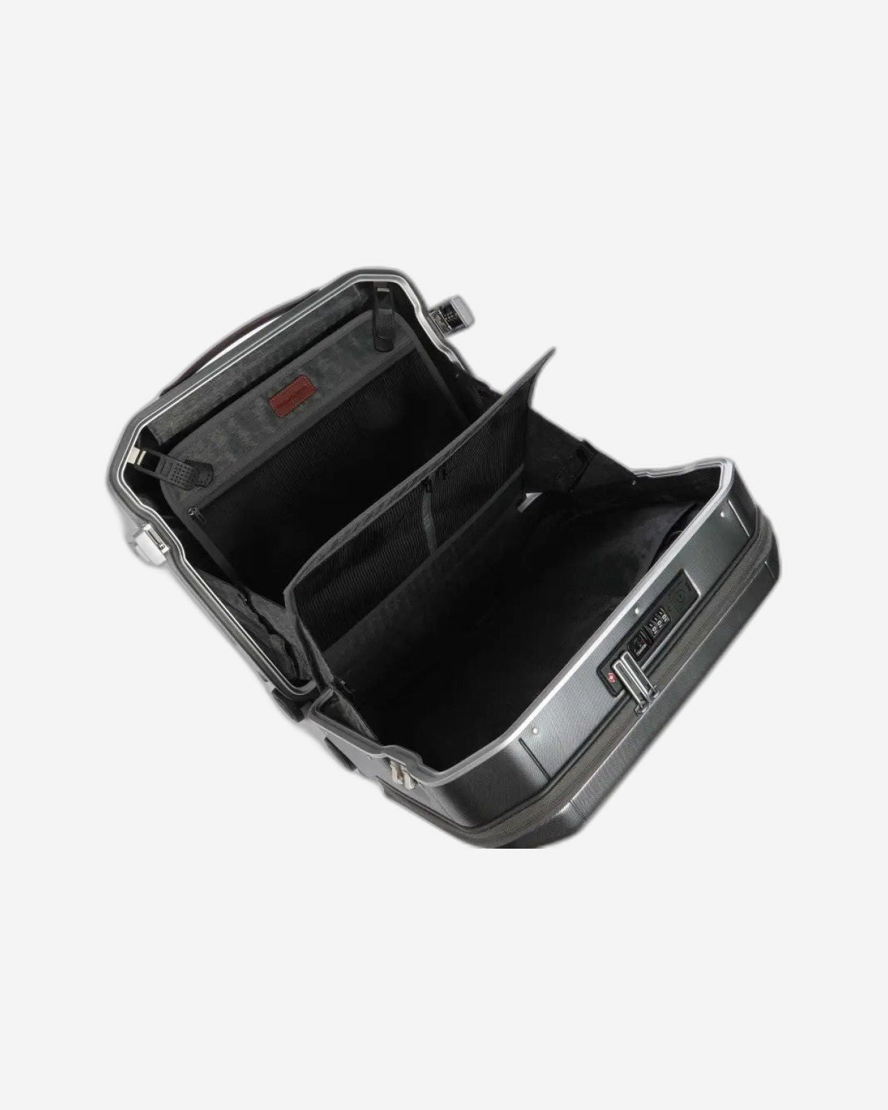 Piquadro Pilot Case Pqlm 55cm 4 Double Wheels Cabin Luggage Trolley