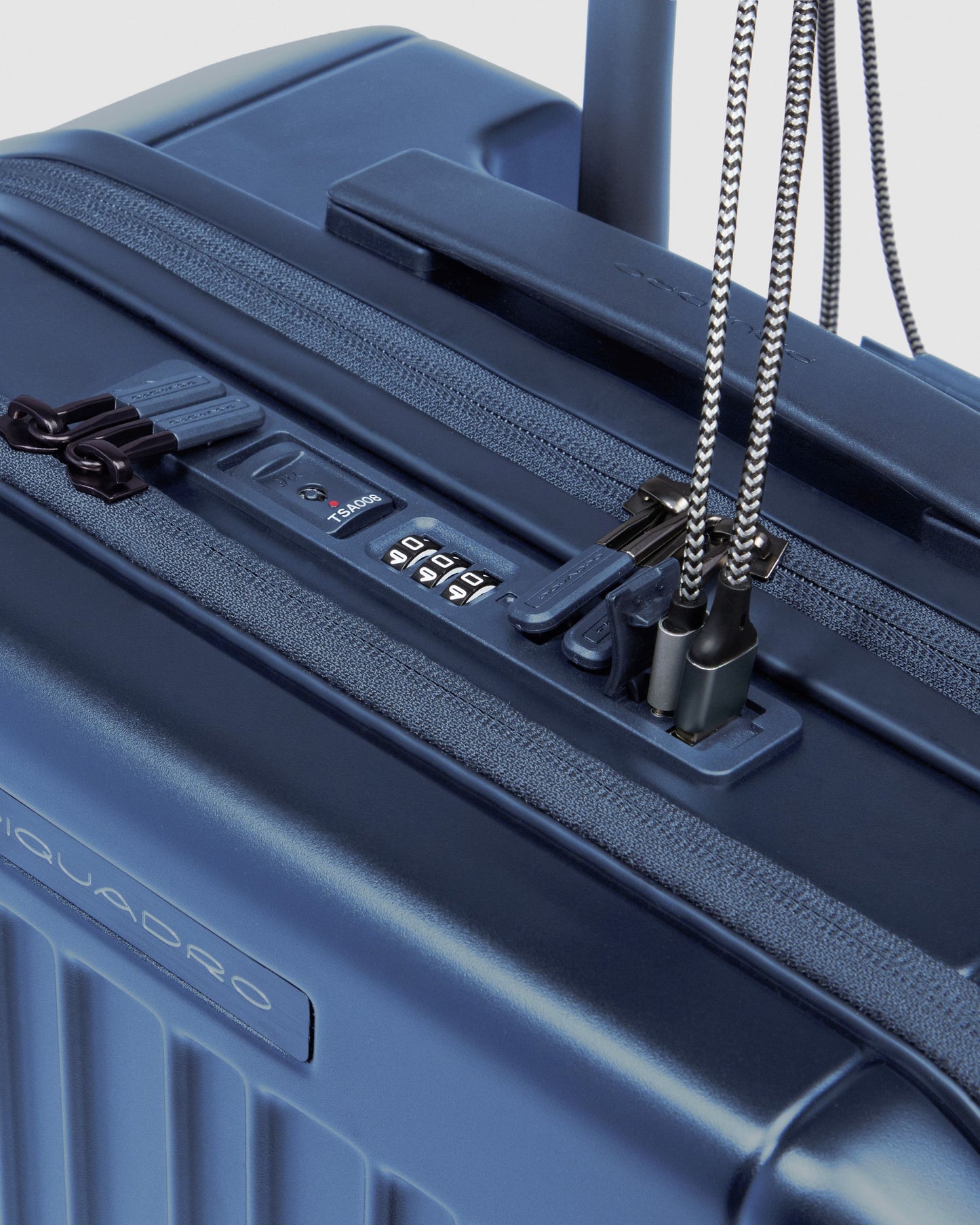Piquadro TSA Lock Pilot Case Blue