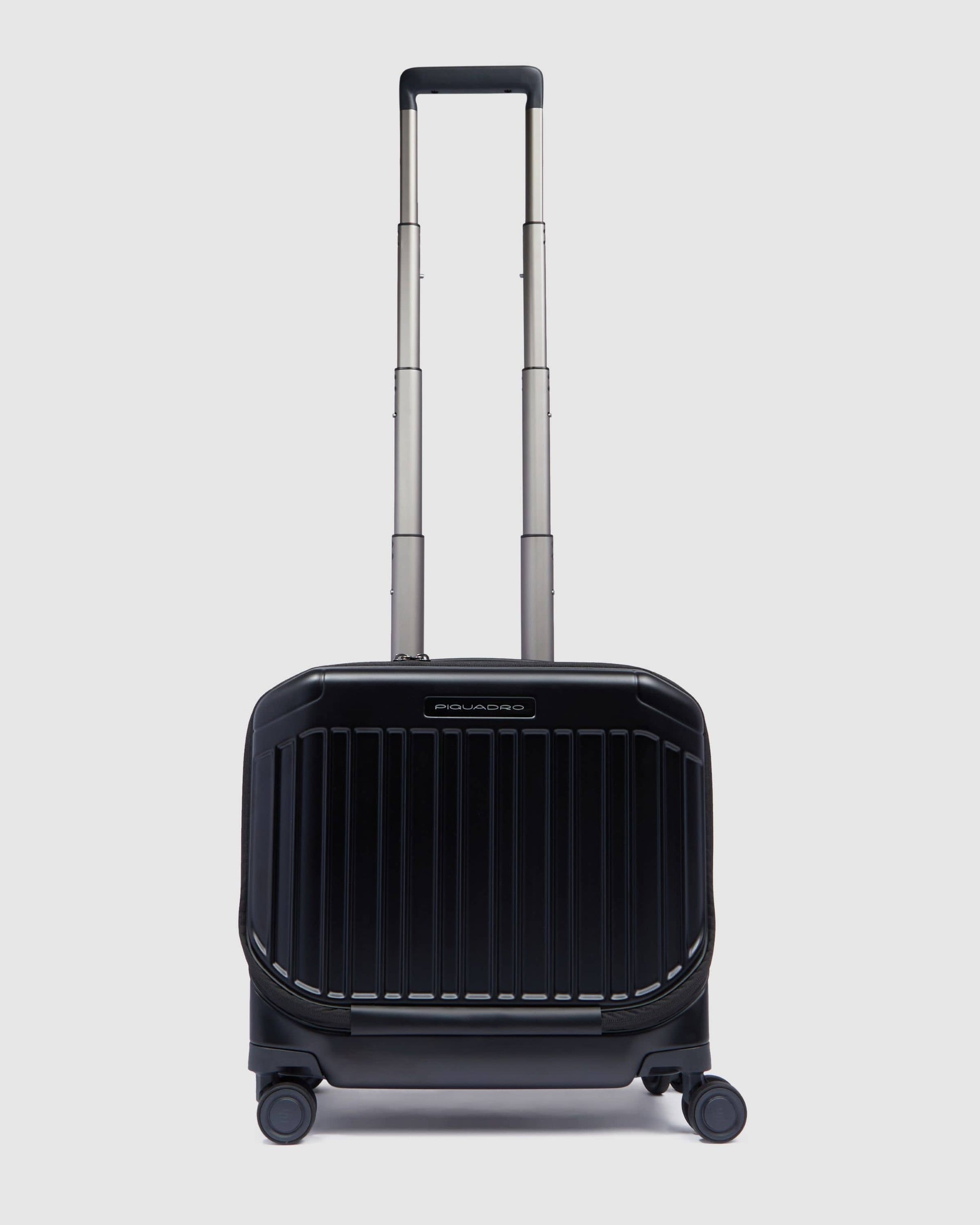 Piquadro Pq-Light Pilot 4 Wheels In Polycarbonate Black