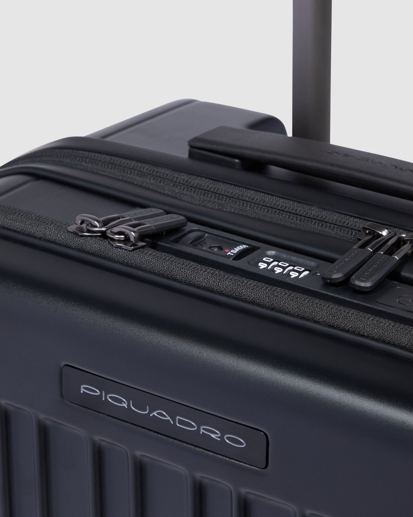 Piquadro Polycarbonate Pilot Case Black