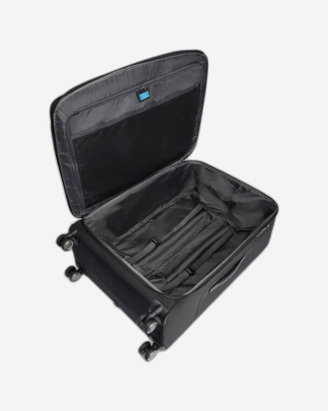 Piquadro Brief Expandable Large 4 Wheel Suitcase Black BV6651BR2/N