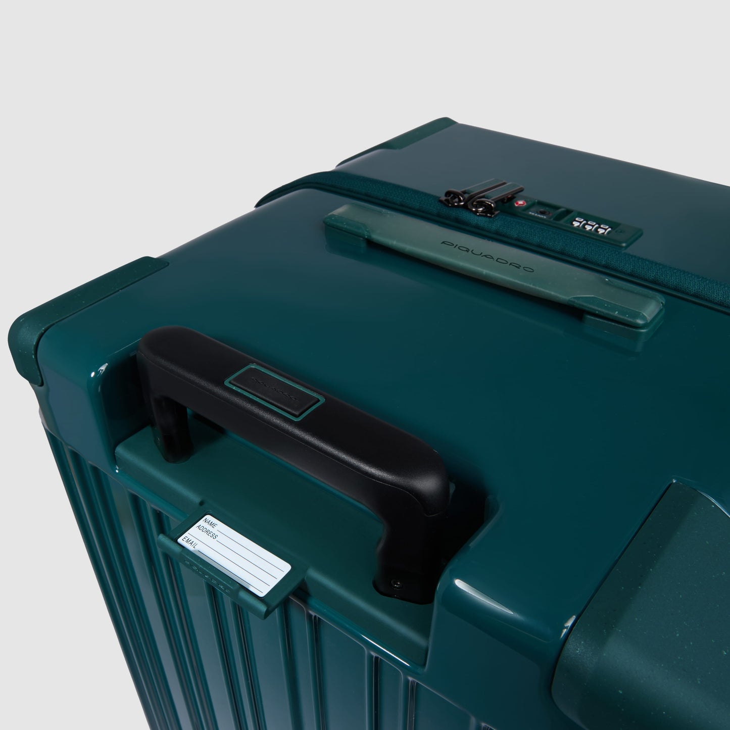 Piquadro Pop Polycarbonate Trunk Trolley with 4 Wheels