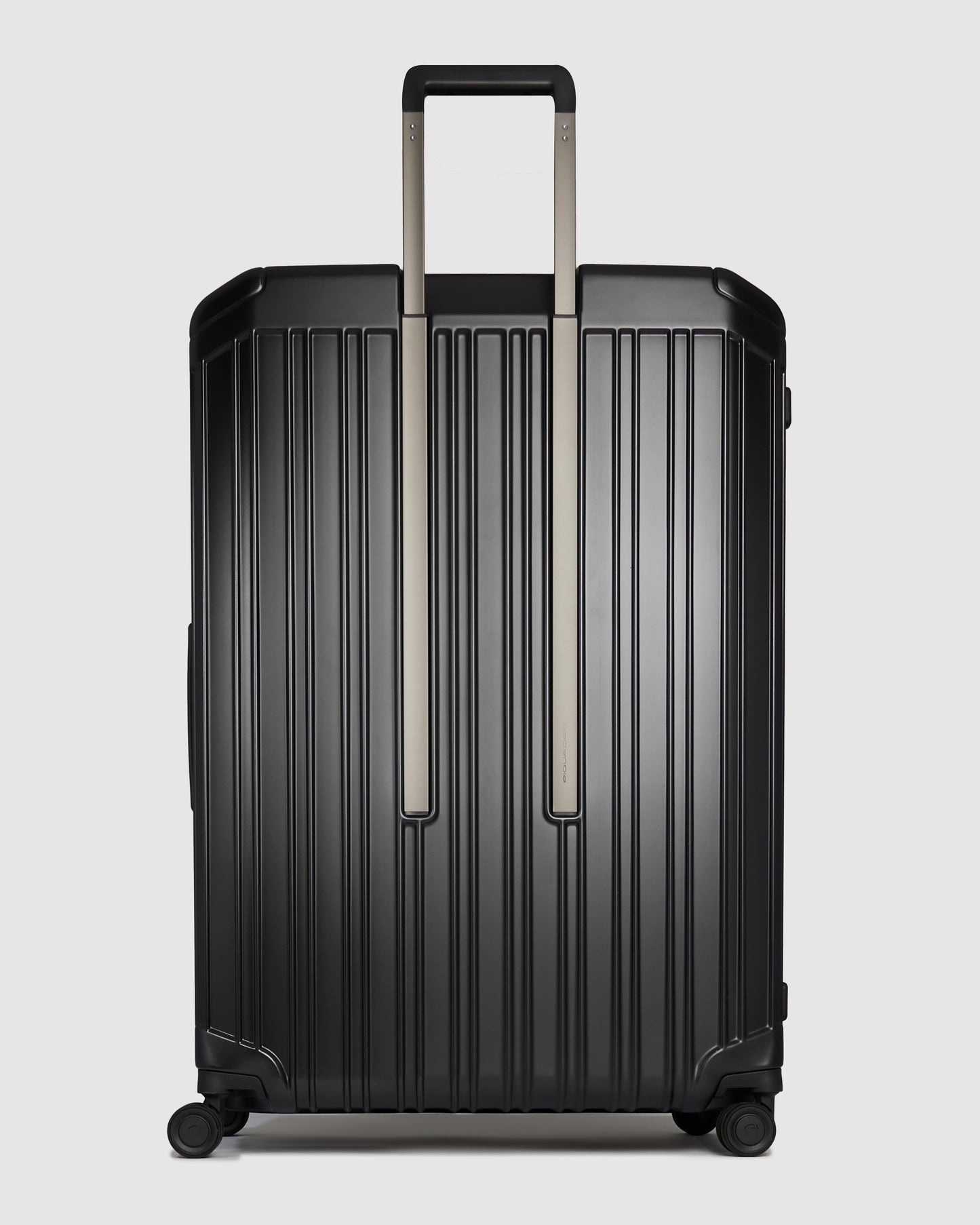 Piquadro Polycarbonate XL Trolley Black