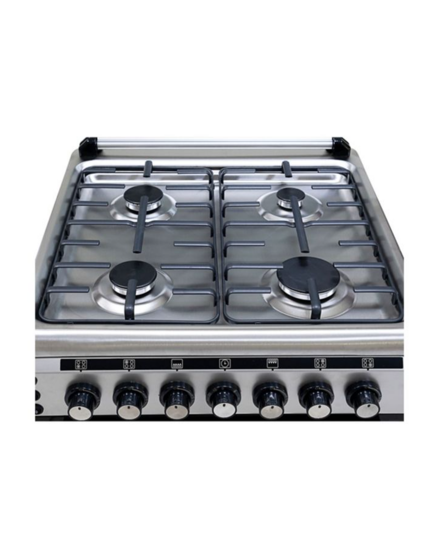 Black+Decker 60cm Stainless Steel Freestanding Gas Cooker
