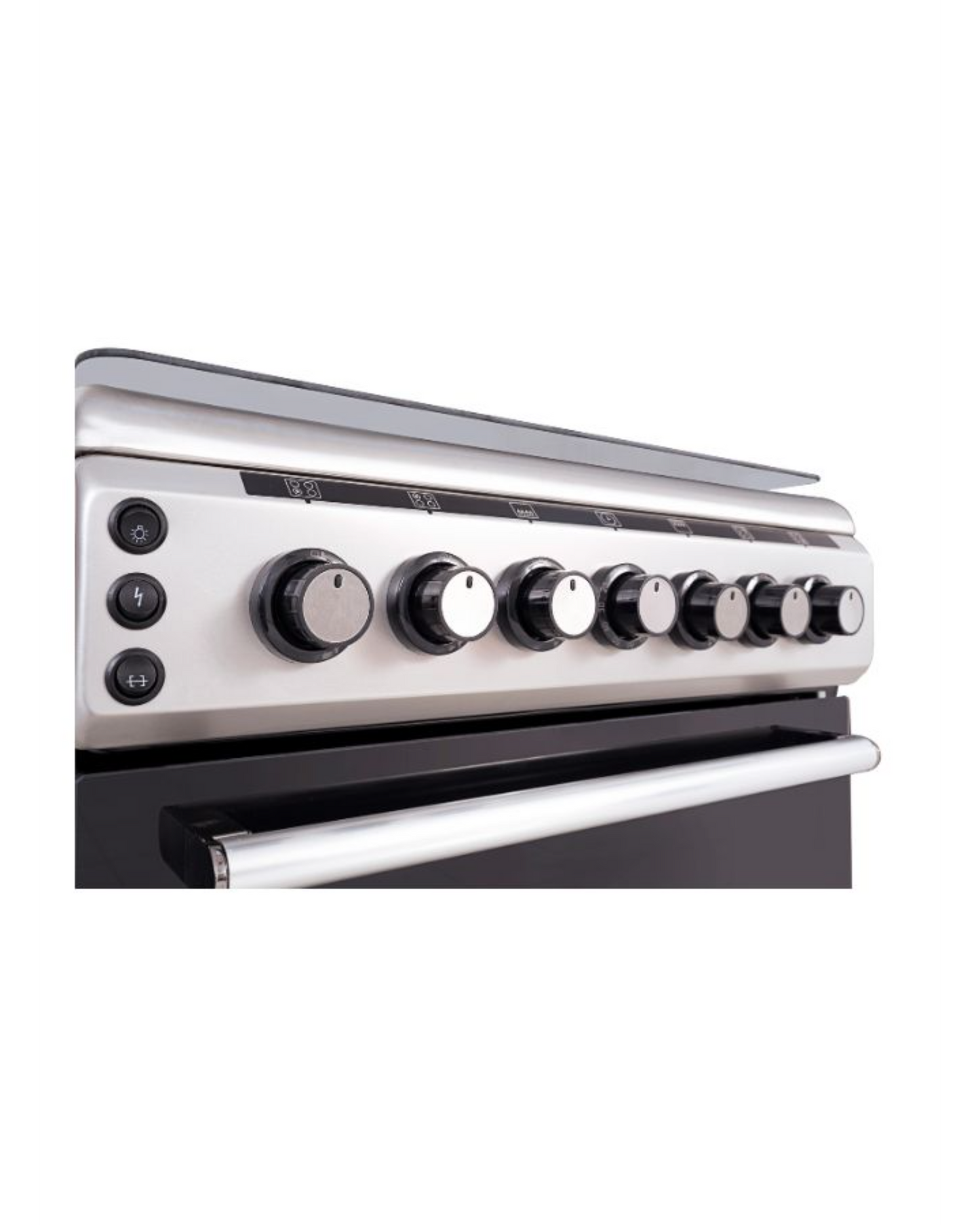 Black+Decker 60cm Stainless Steel Freestanding Gas Cooker