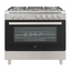 Black+Decker 90cm 121L Electric Oven Gas Cooker