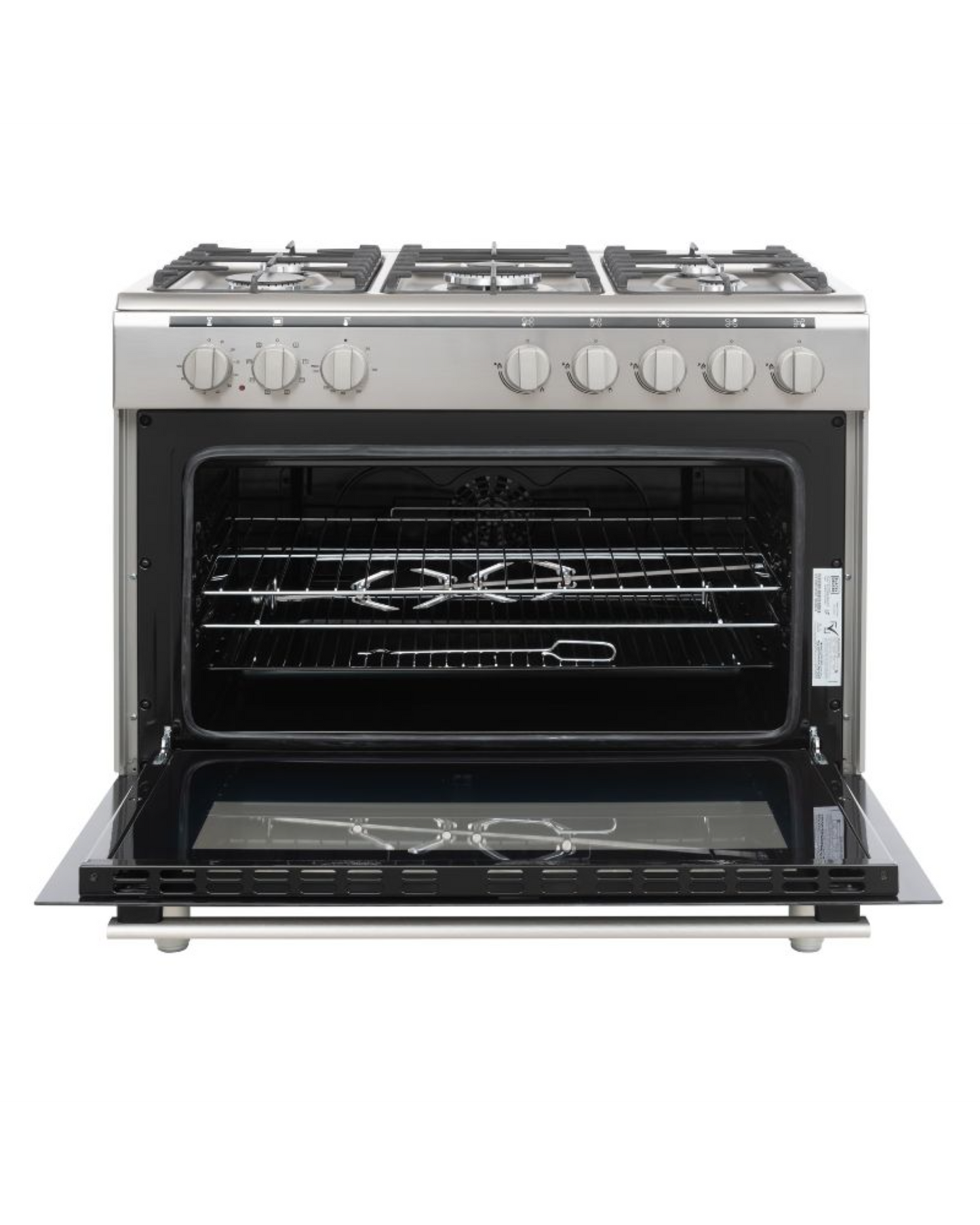 Black+Decker 90cm 121L Electric Oven Gas Cooker
