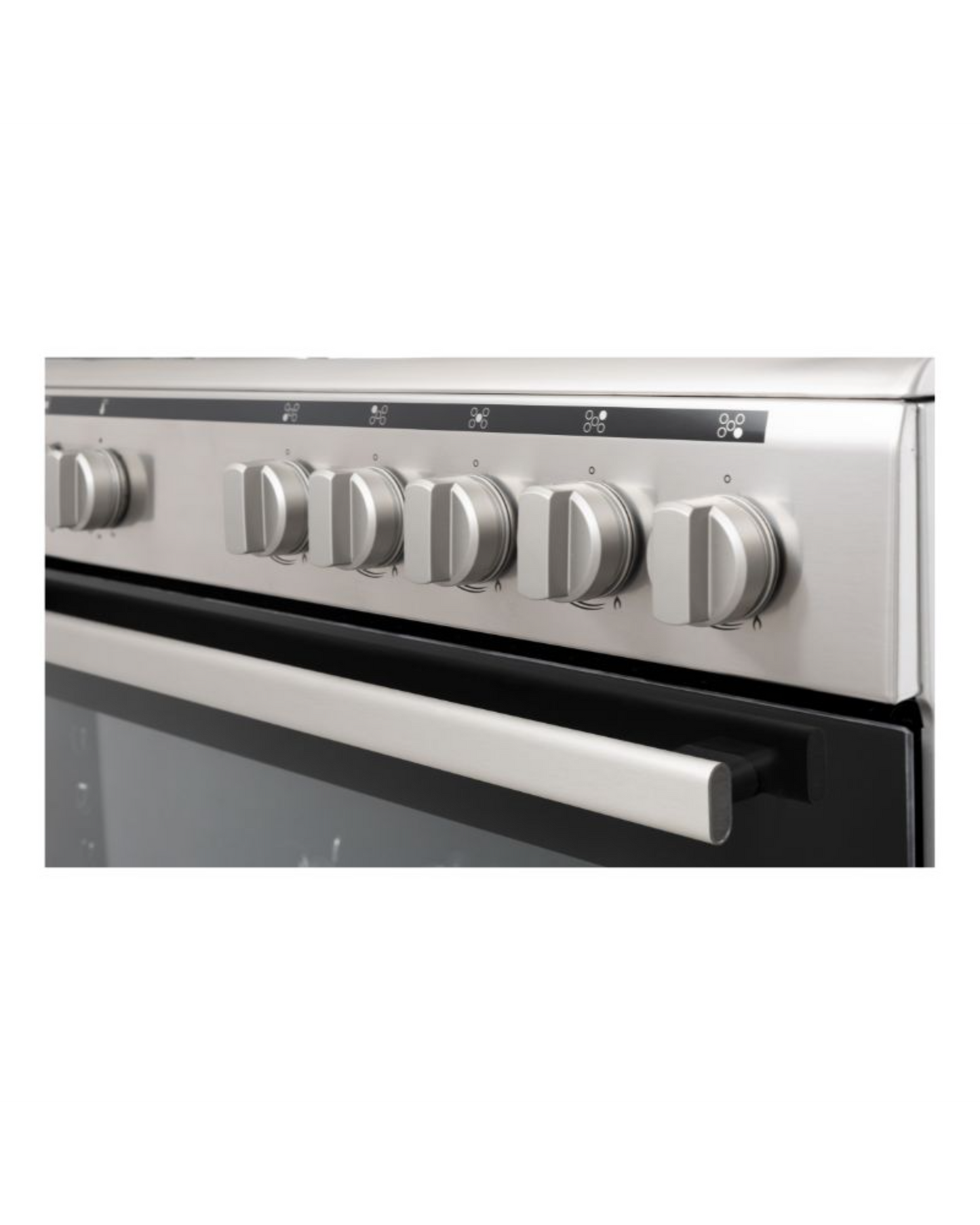 Black+Decker 90cm 121L Electric Oven Gas Cooker