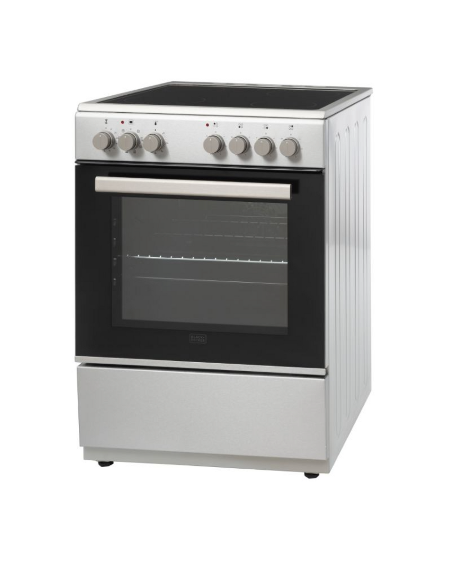Black+Decker 60x60 4-Zone Vitro Ceramic Electric Cooker