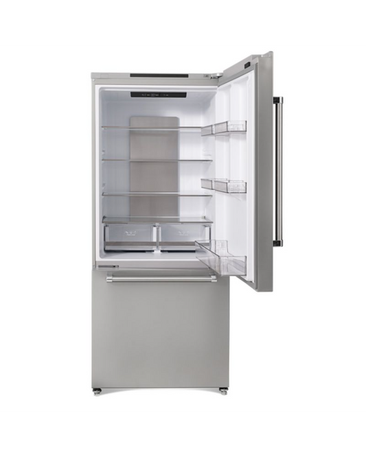 Black+Decker 509L Bottom Freezer Freestanding Refrigerator