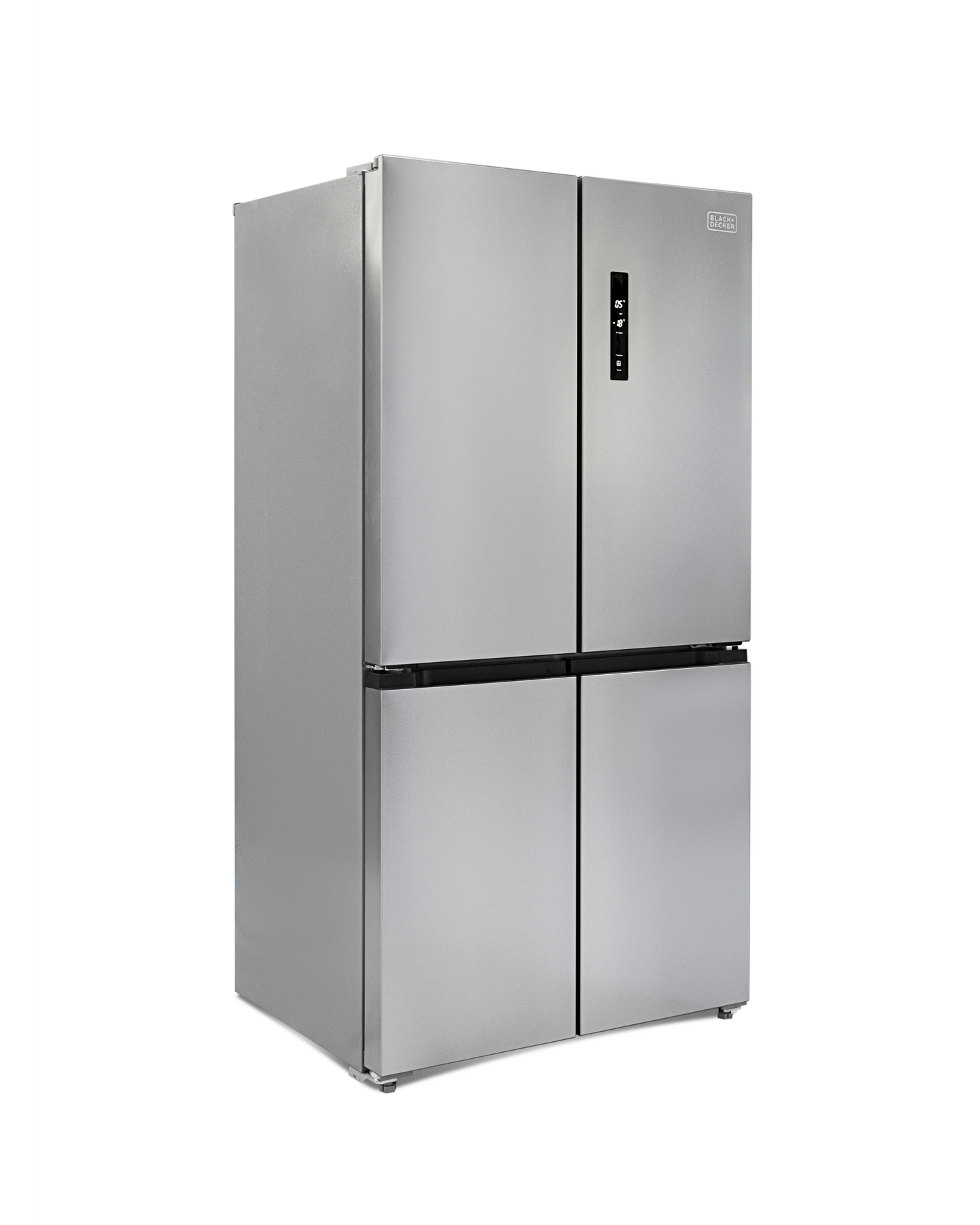 Black+Decker 567L Gross 554L, Cross Door Refrigerator, Inverter, No Frost, LED Display