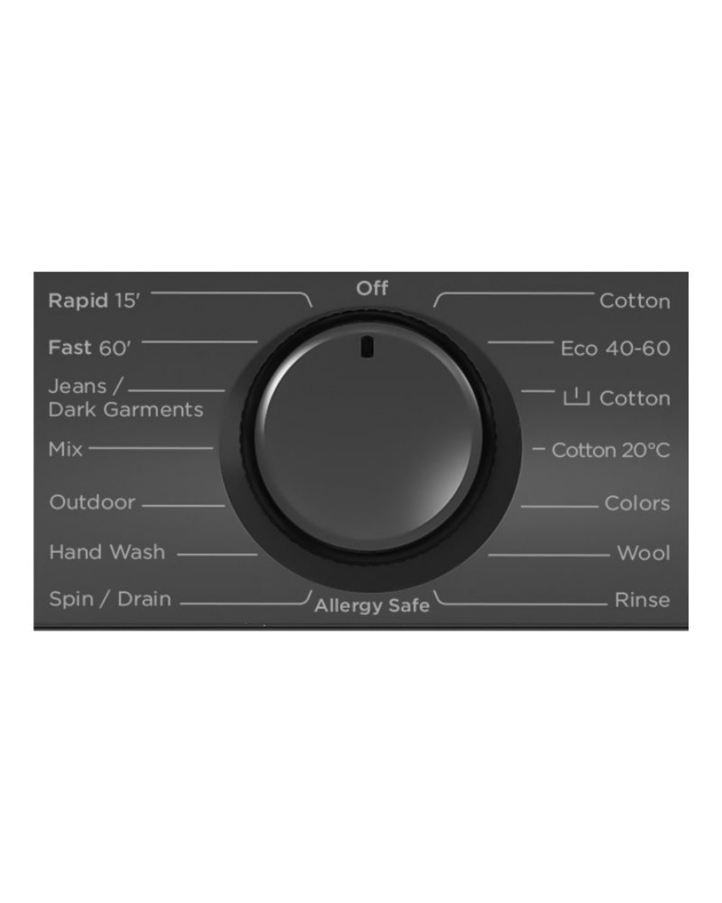 Black+Decker, 7kg Front Load Washing Machine, LED Display, Eco Logic