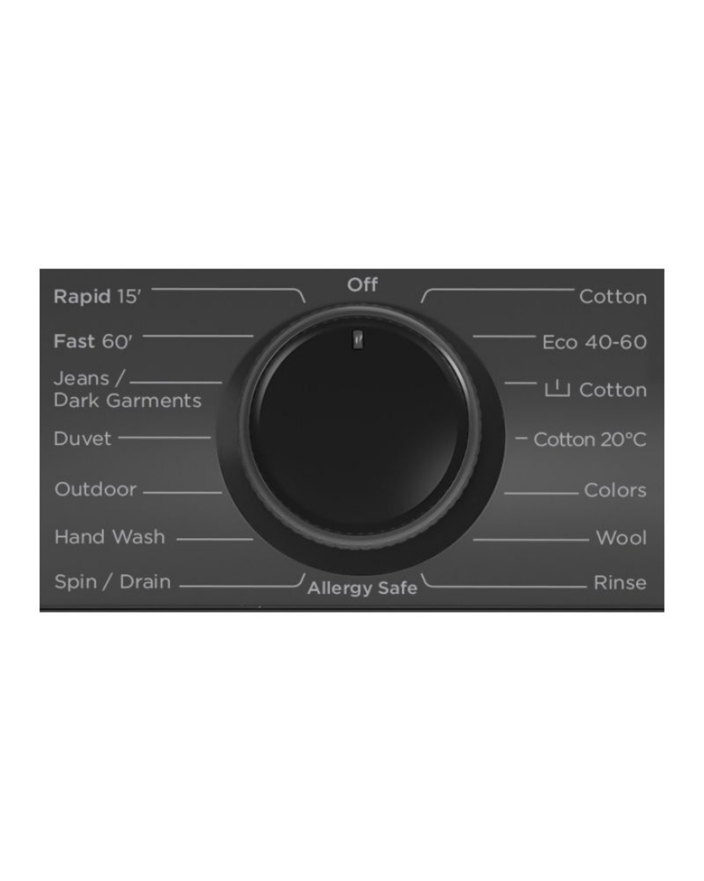 Black+Decker, 9kg Front Load Washing Machine, Inverter Motor, 1200 RPM, 15 Programs