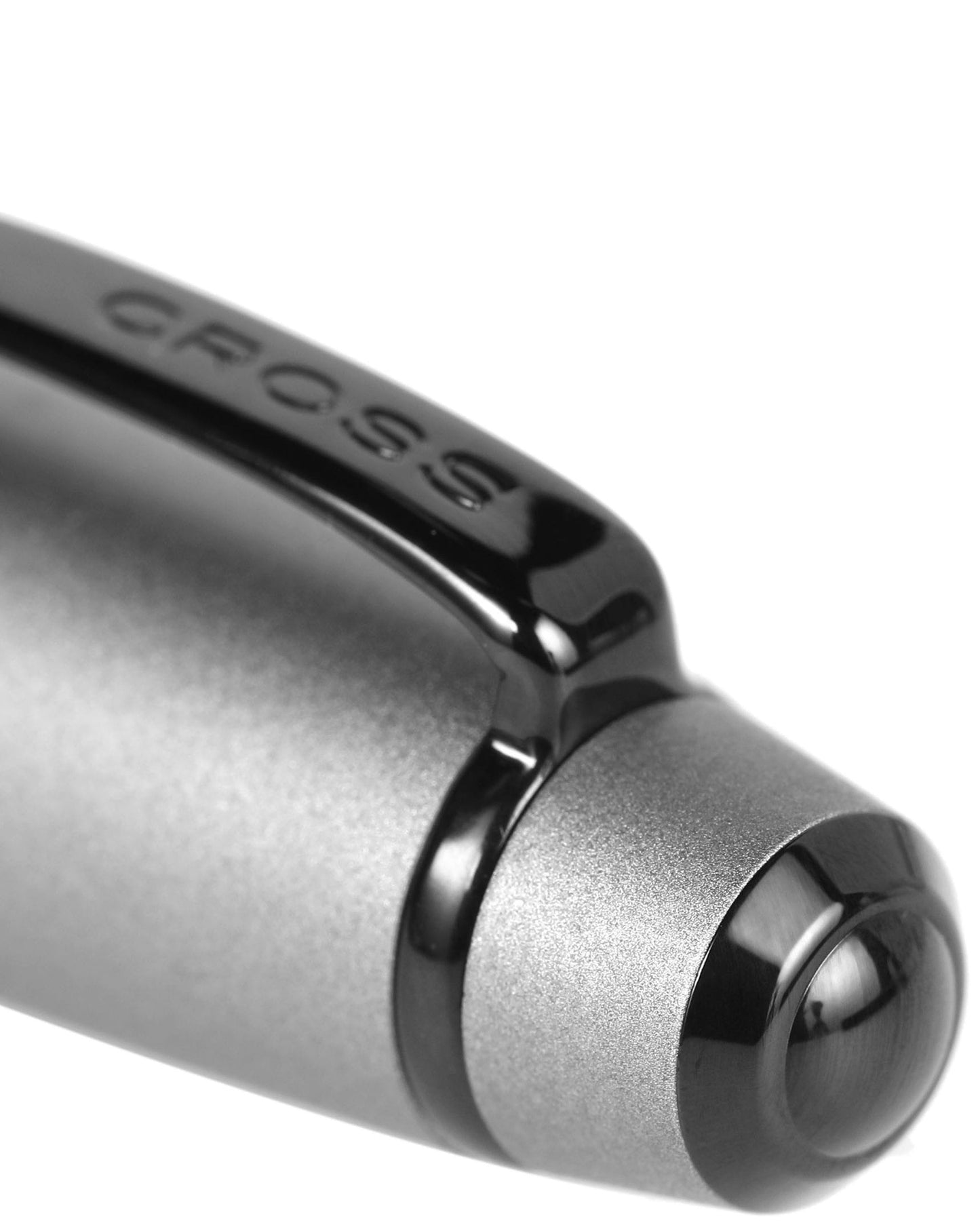 Cross Bailey™ Matte Gray Lacquer With Black Pvd Appointments Fountain Pen