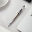 Cross Bailey Light Translucent Clear Resin Chrome-Plated Rollerball Pen