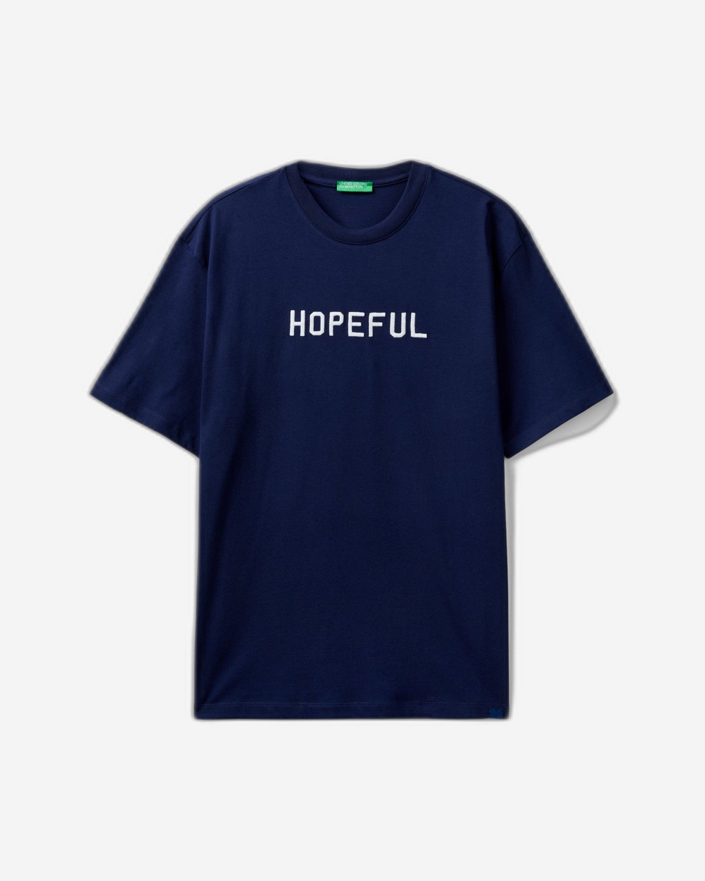 T-shirt with slogan print