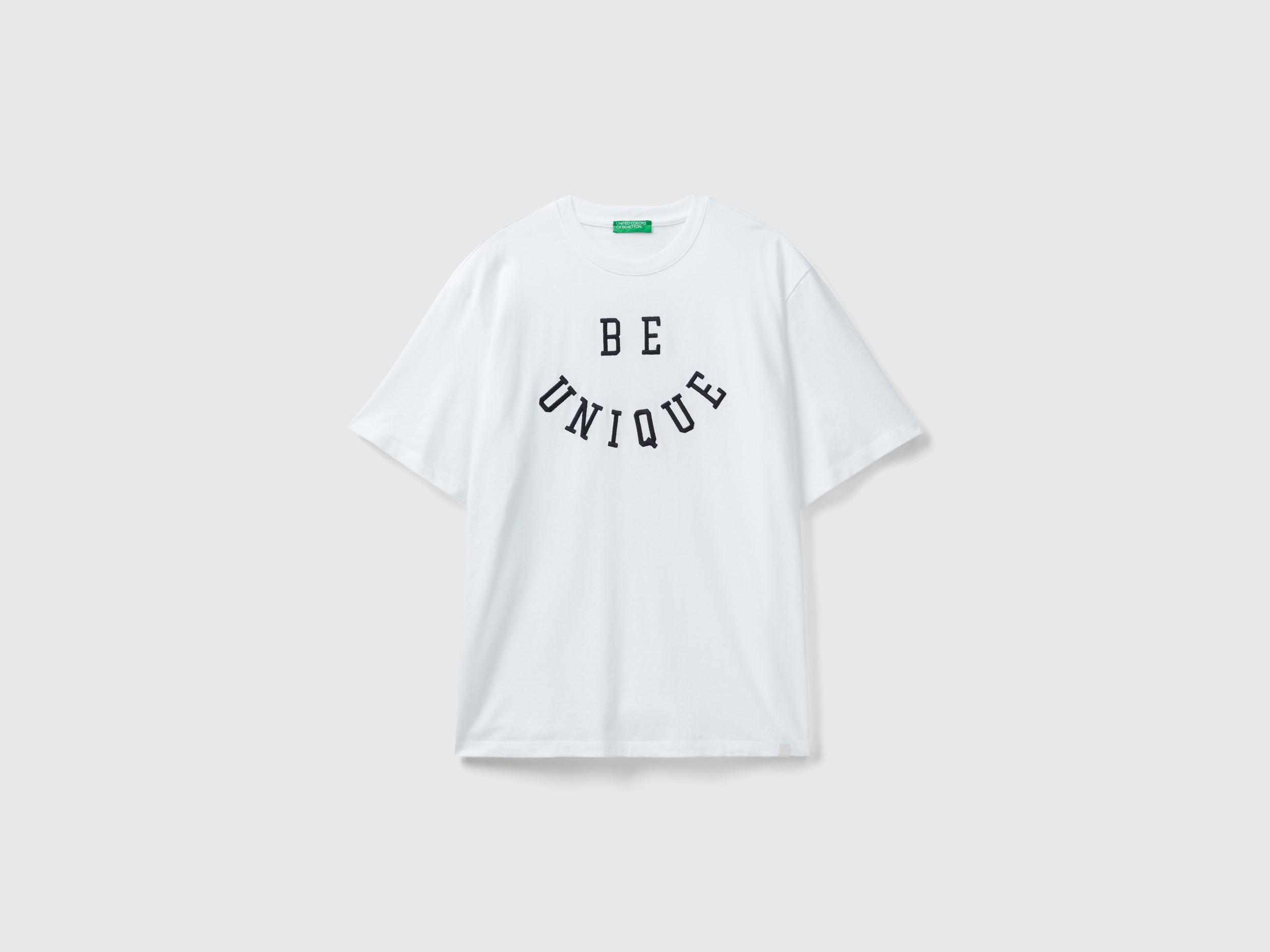 T-shirt with slogan print