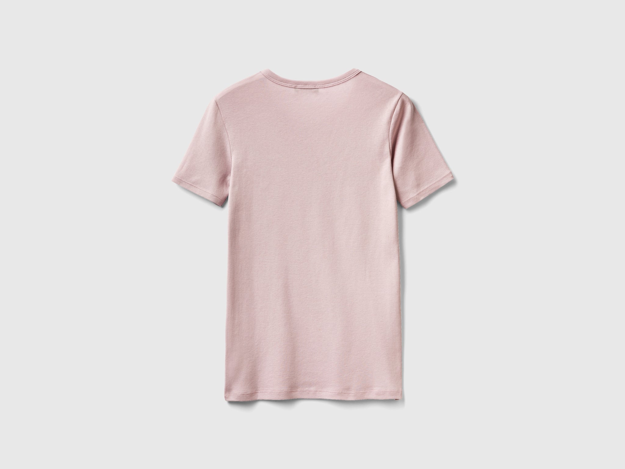 T-shirt in 100% cotton with glitter print logo